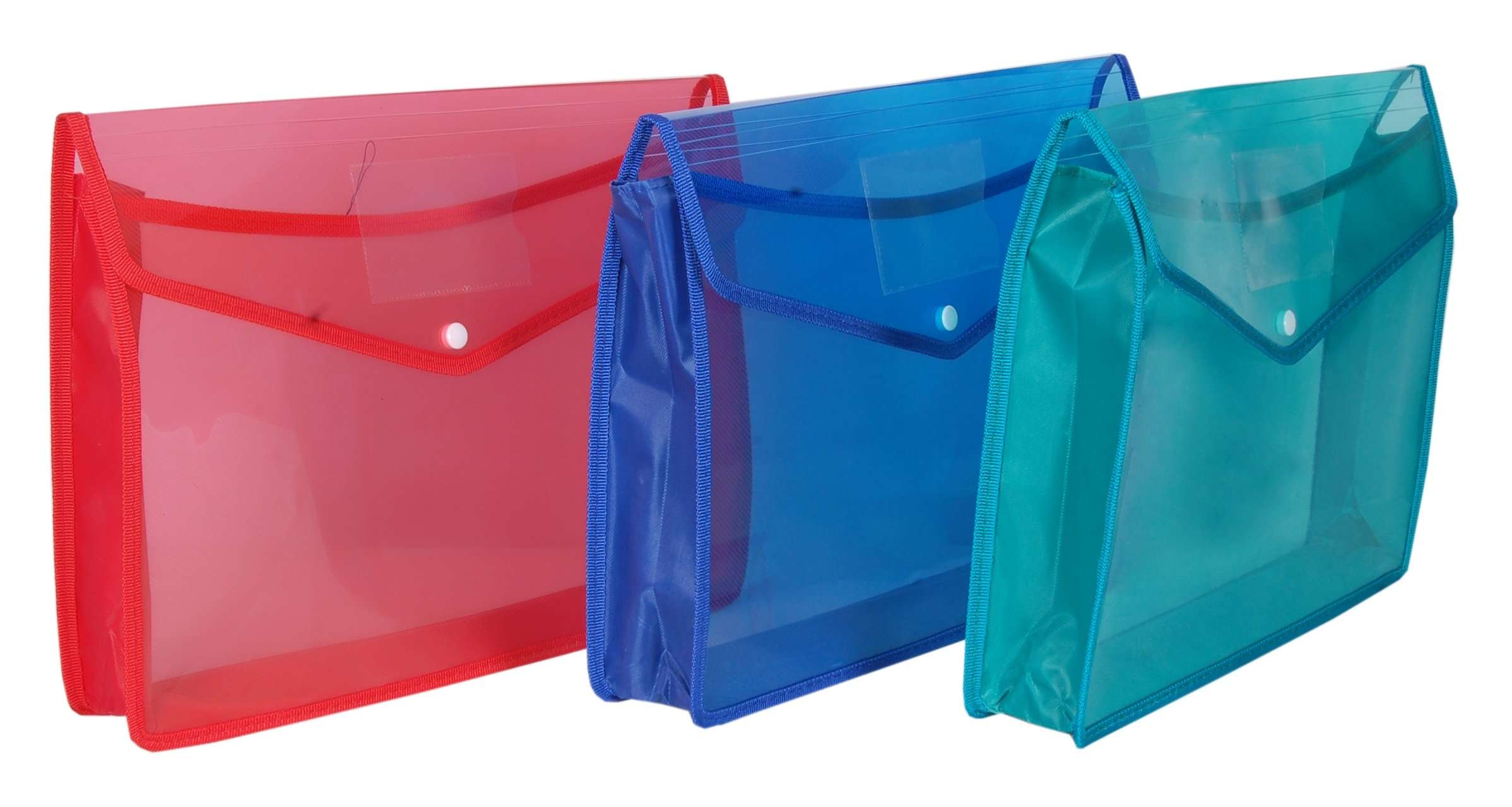 Magpie Collections Flexi Document Case File Folder Set of 5 Assorted Color 3