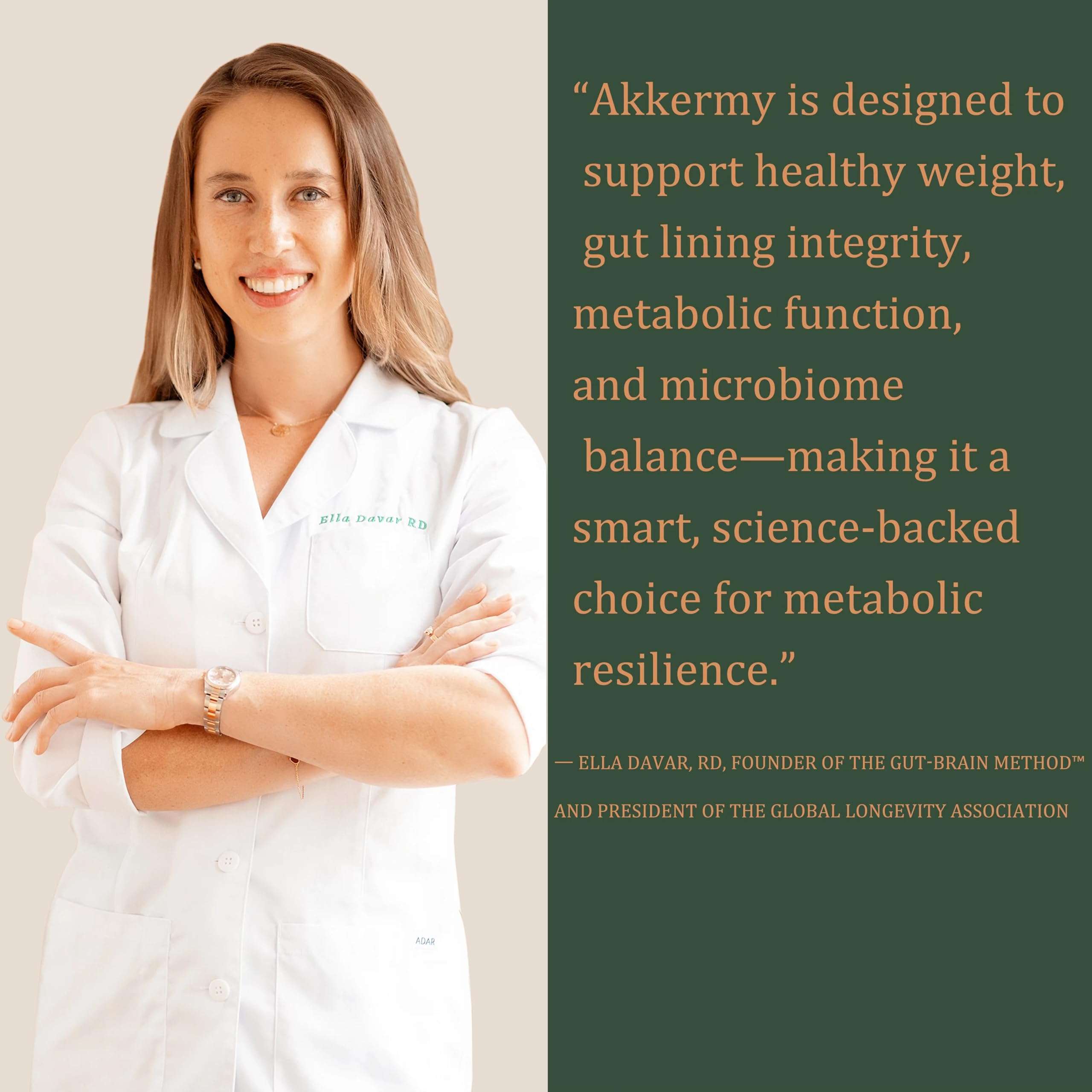 Akkermansia Probiotic for Appetite & Craving Control | Increases GLP-1 & Boosts Healthy Weight | 60 Day Supply | Made in USA | Bacillus Coagulans, B2, D3 & Chromium | SIBO Friendly, Vegan, Gluten Free 2