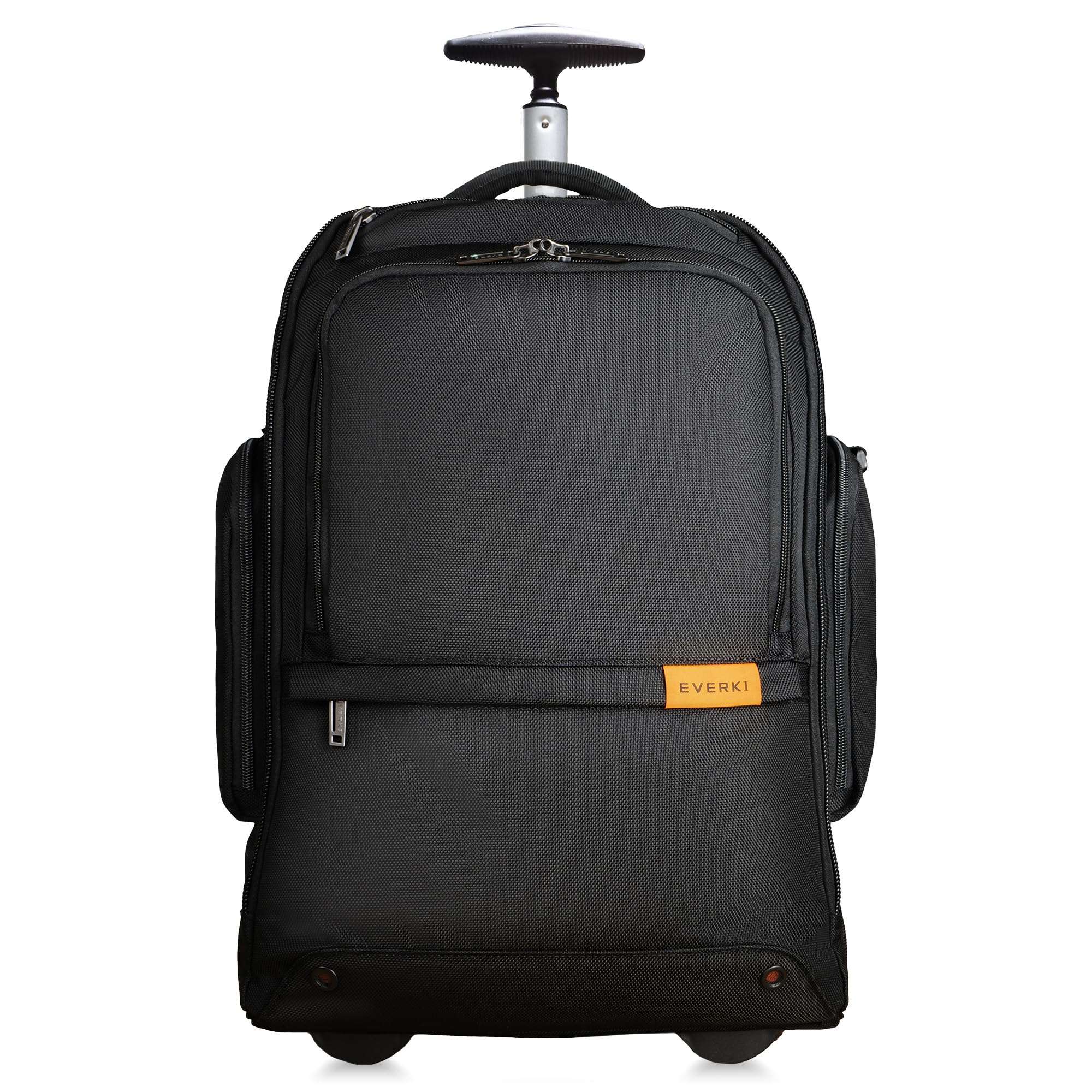 EVERKI 123 Wheeled Laptop Backpack - For 15.6” Laptop & 16” MacBook, Rolling Back Pack for Men & Women, Carry On Travel Backpack with Replaceable Wheels, Rolling Work Bag for Business Professional 1