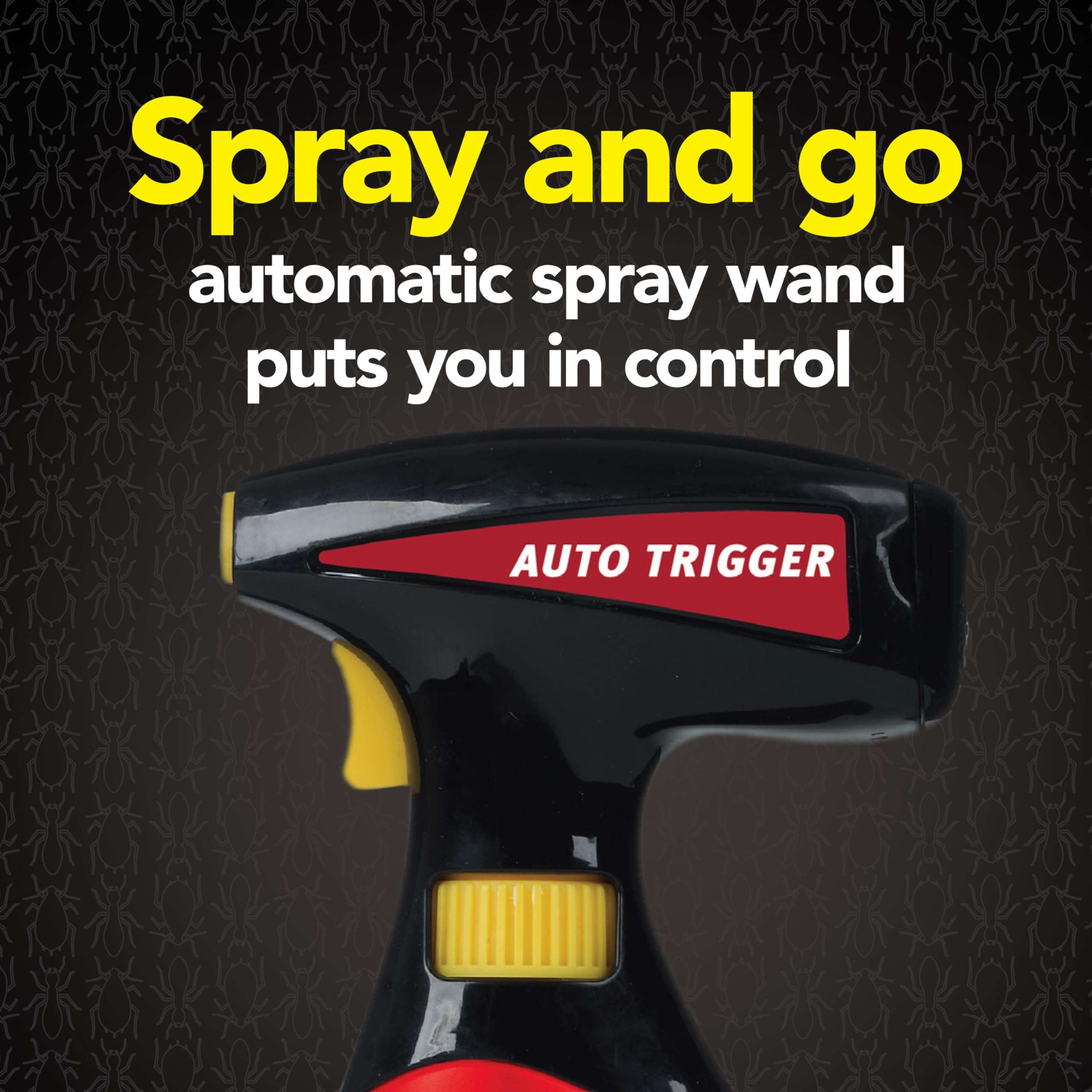 Raid MAX Perimeter Protection, 1 Gallon, Indoor & Outdoor Insecticide Spray with Reusable Electric Sprayer 6