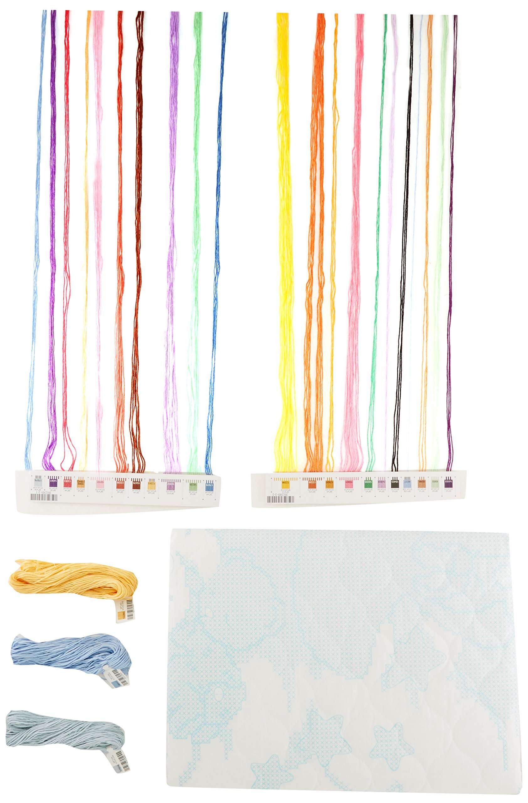 Wilton Dimensions Needlecrafts Stamped Cross Stitch, Three Bird Watchers Quilt