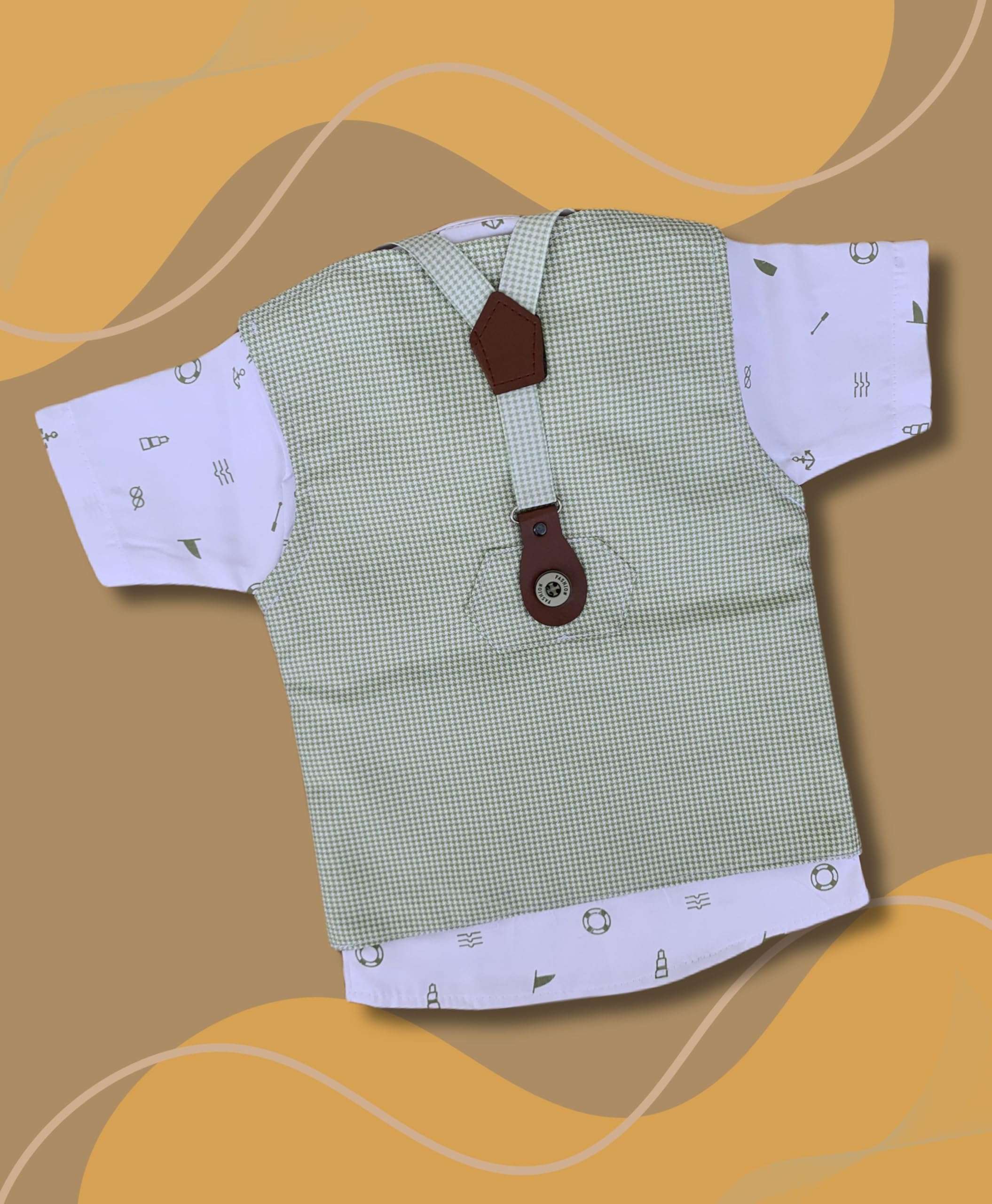 Qutie Ninja Baby Boy Fancy Dress - Adorable Party Outfit for Birthdays, Photoshoots & Special Occasions Green HALF 9-12 Month 5