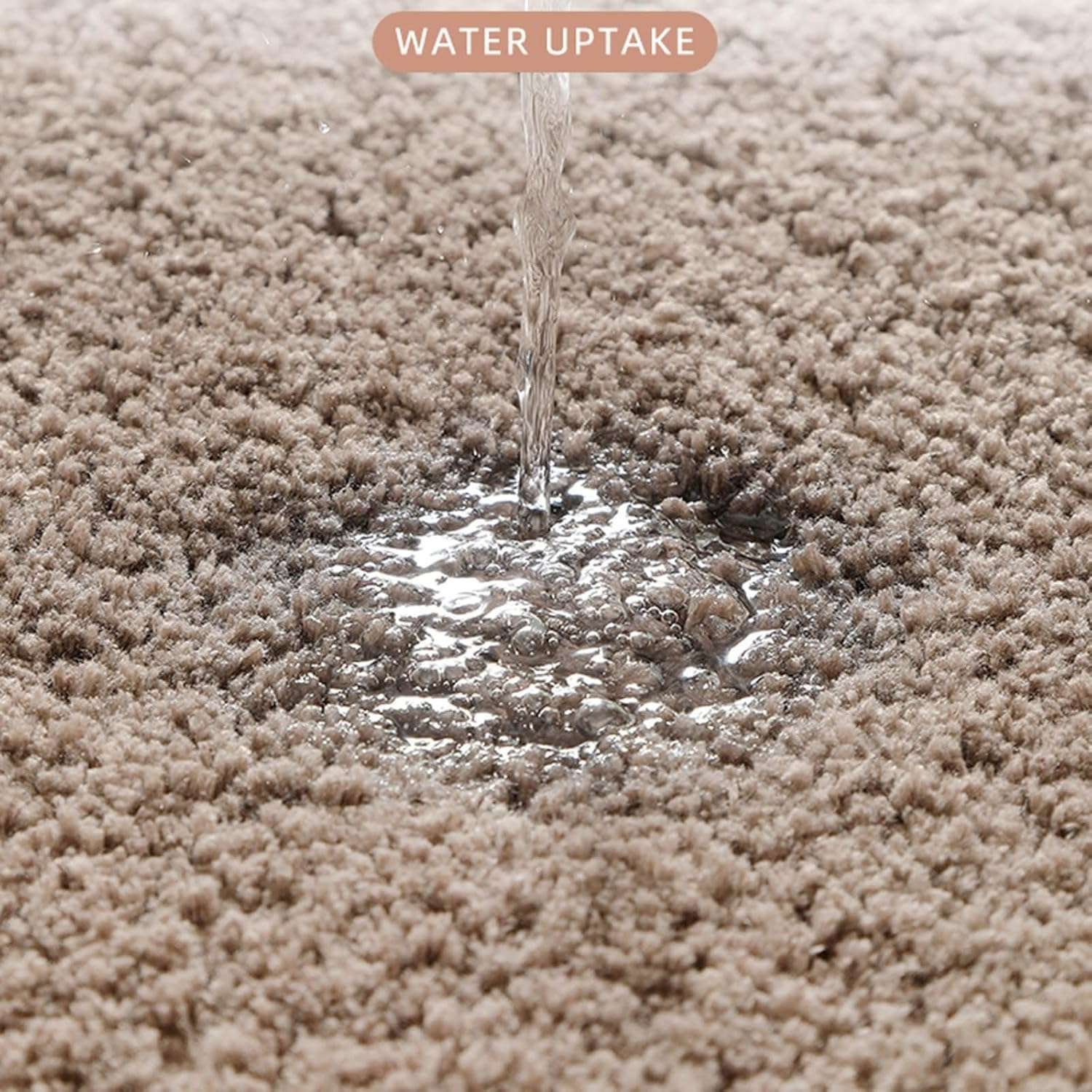 GAVI Home Decor Microfibre Super Soft Vegas Anti Skid Bath mat for Bathroom, Anti Slip Bath mat, Non Slip Bath mat Door mat for Bathroom, Living Room Kitchen, Bedroom Anti Skid mat (40 X 60 CM, Aqua) 4