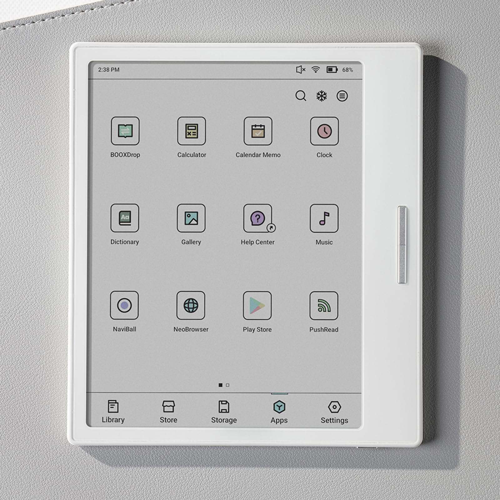 BOOX Go Color 7 ePaper Tablet 7" Colour 64 GB Android 12 E-Ink Front Light BT WiFi (White) 3