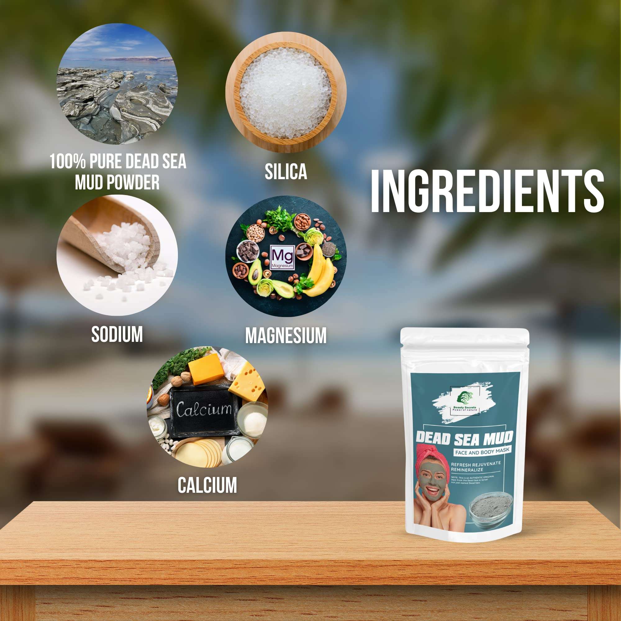 Beauty Secret Dead Sea Mud Mask For Face And Body, Natural Pore Reducer And Minimizer To Help Treat Acne, Blackheads And Oily Skin 6