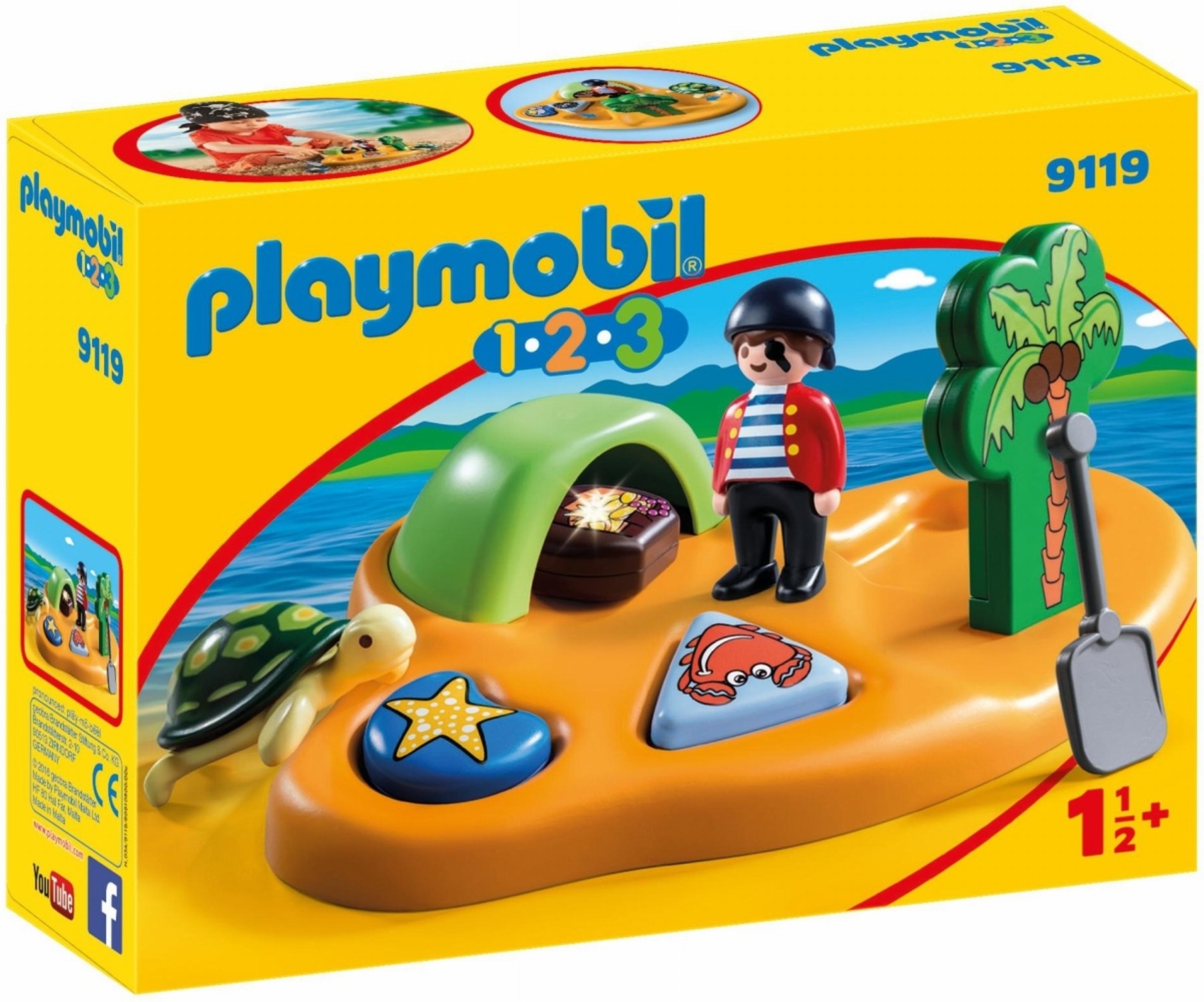PLAYMOBIL Pirate Island Building Set