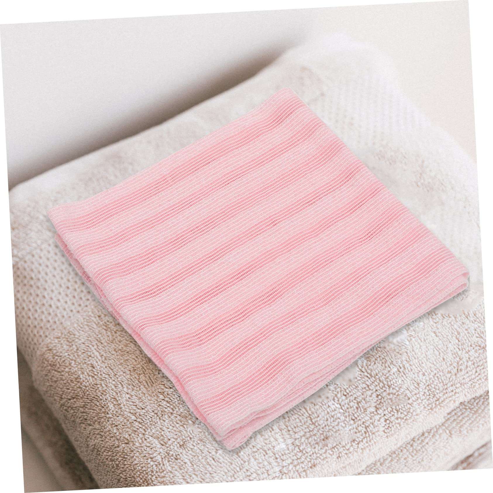 MUSISALY Bathing Gloves Exfoliating Towels 3pcs Set Long Strips Back Scrubber Body Scrubbers Korean Style Gentle on Skin 6