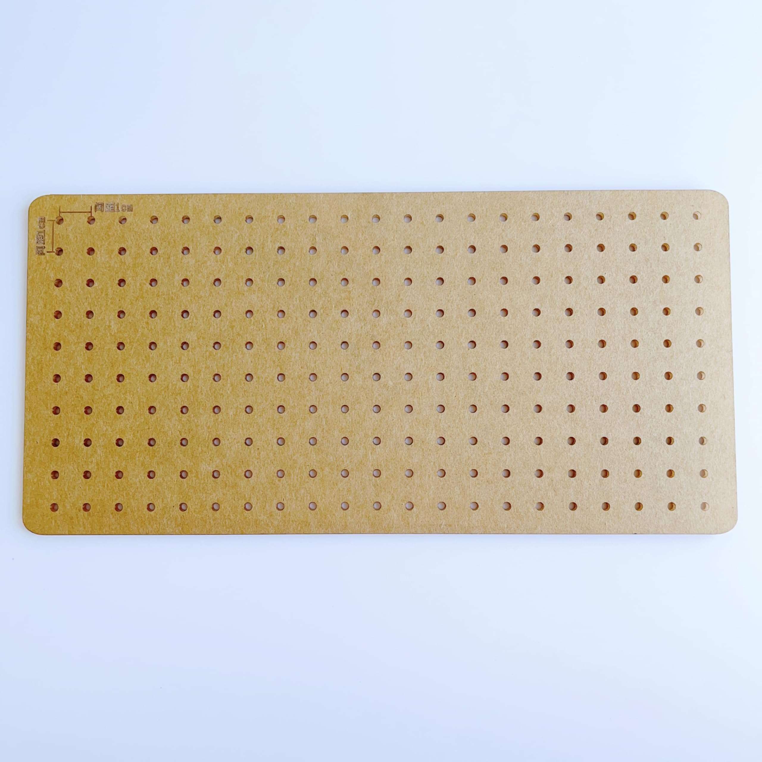 CHENRUI Acrylic Sashiko Stencil, Embroidery Pattern Template, Quilting Stencil Tool, Points or Straight Lines Pattern (10 mm parallel points) 1