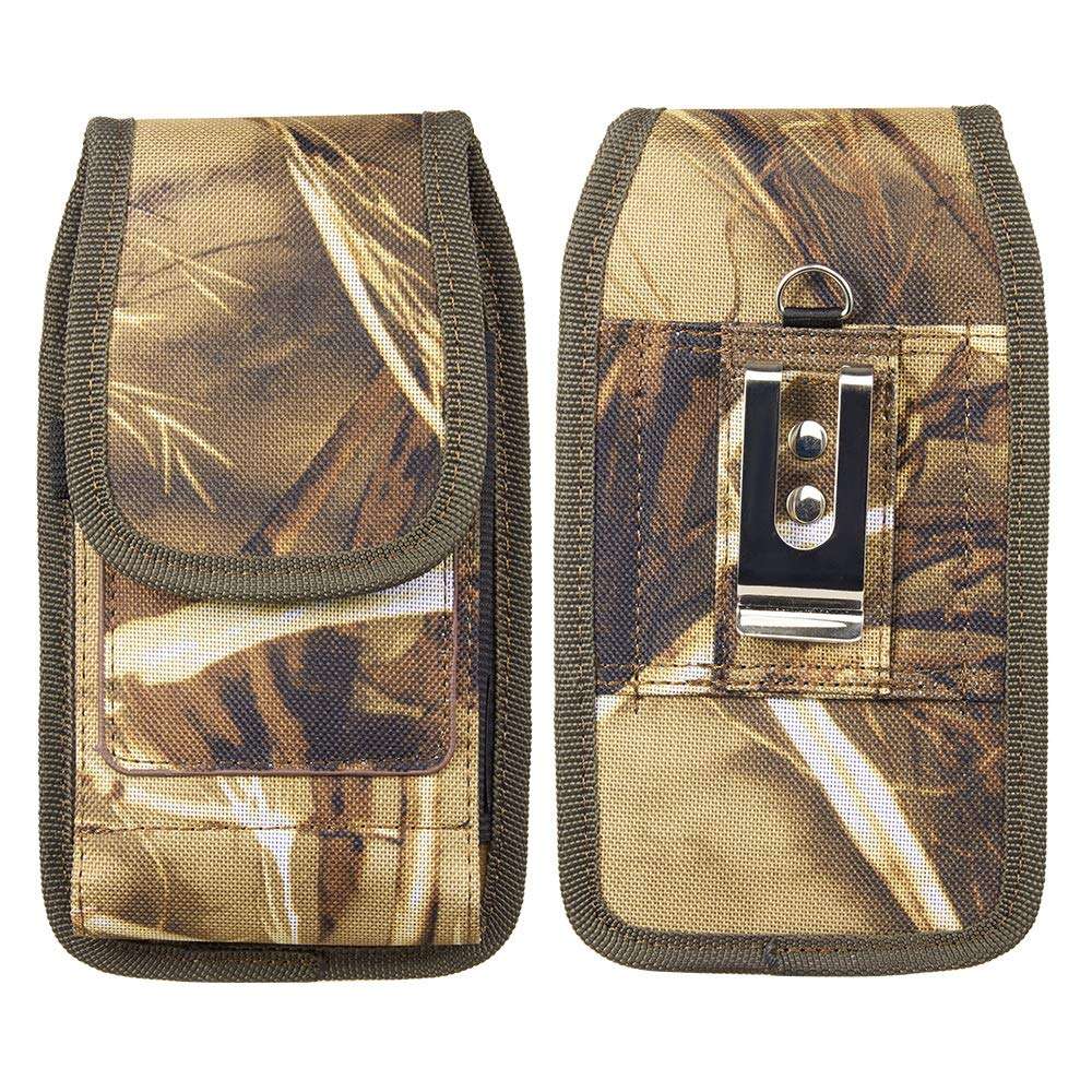 LUXMO Rugged Heavy Duty Camo Cell Phone Carrying Holder Belt Clip Holster Case Pouch for Samsung Galaxy Z Fold6, A35 5G Samsung Galaxy A25 5G A15 5G S24 Ultra S24 + S24 S23 FE ZFold5 A54 5G S23 FE 2