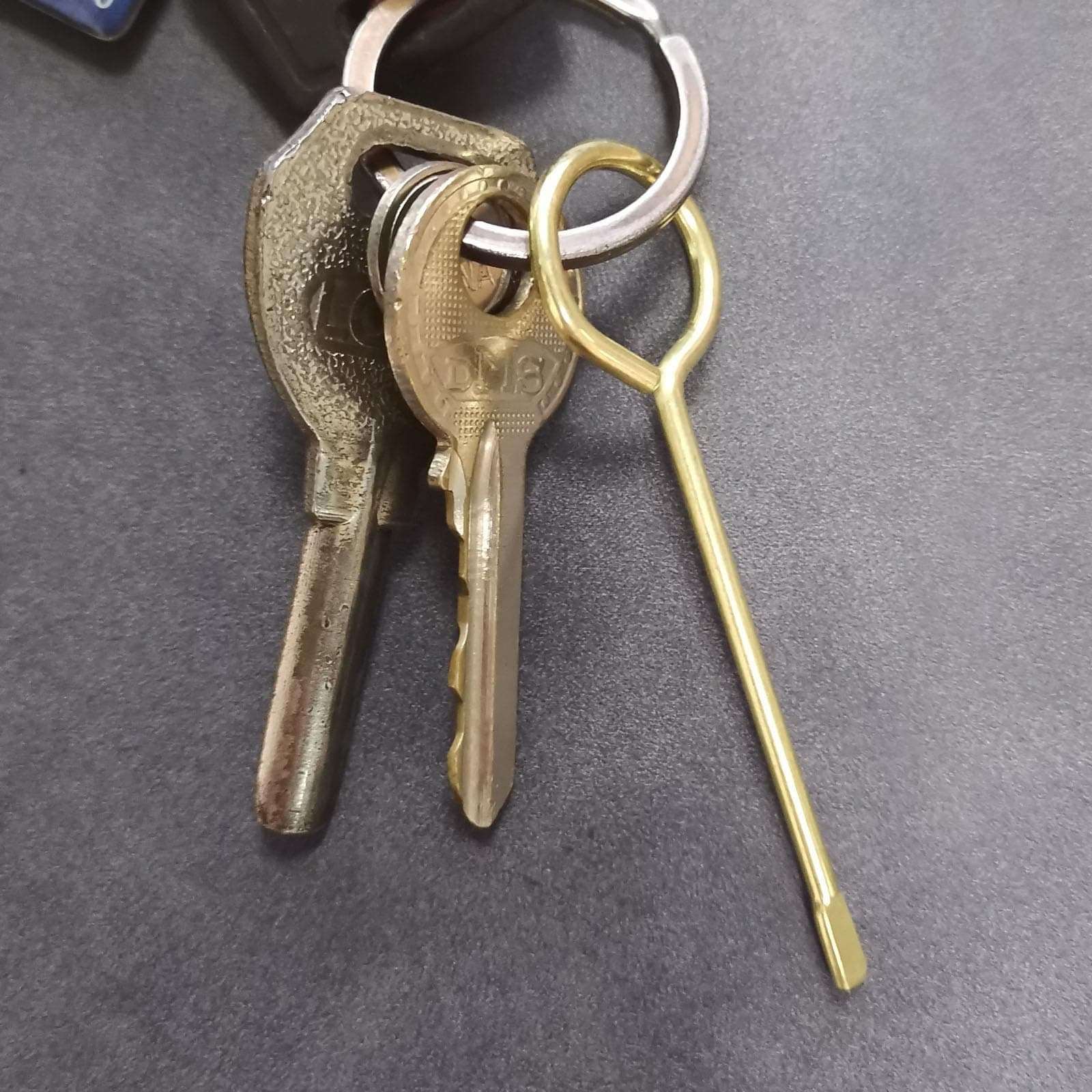 Interior Bedroom/Bathroom Emergency Key, Key Pin for Interior Privacy Door Knob Lever Compatible - 12 Pack 4