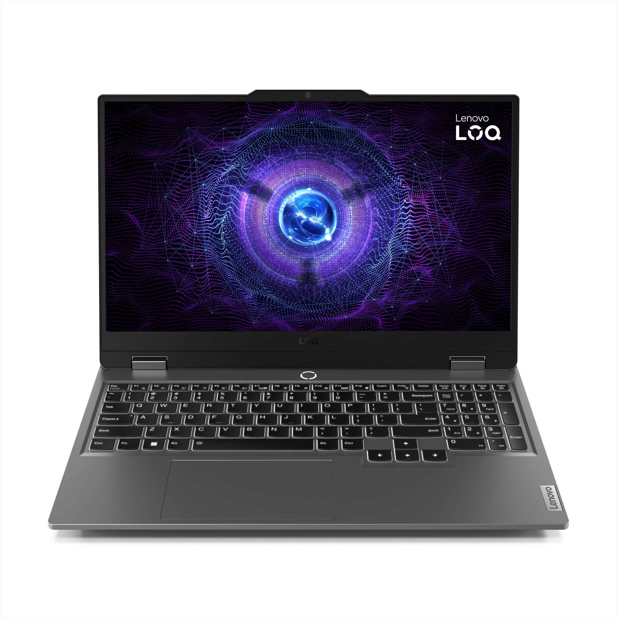 Lenovo LOQ 2024 Intel Core i5-12450HX 15.6" (39.6cm) 144Hz 300Nits FHD Gaming Laptop (8GB/512GB SSD/Win 11/Intel Arc A530M 4GB Graphics/100% sRGB/3 Month Game Pass/Luna Grey/2.4Kg), 83FQ0009IN