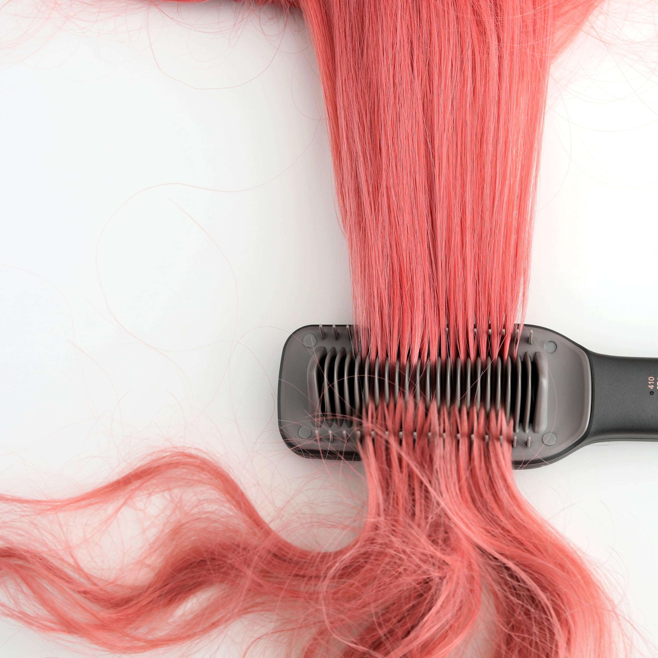 SWIE Maxistrait Hair Straightener Brush. Smooth, Shiny, Frizz-Free Healthy in Minutes. for All Types and Textures, Great for Colored Hair, Adjustable Heat Settings, Anti-Burn Technology 3