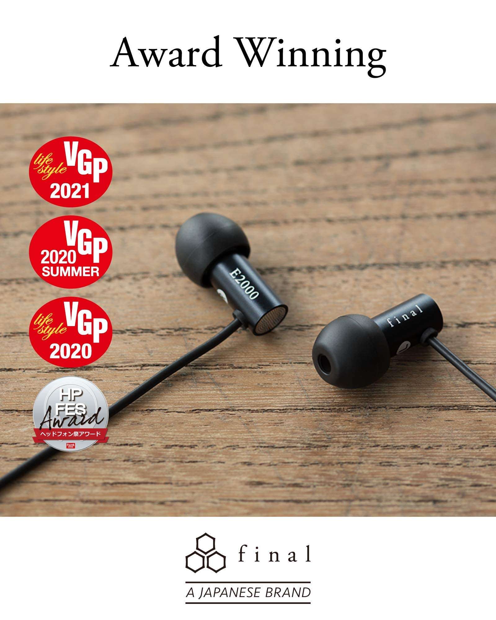 final Canal Type Earphone E2000 FI-E2DALã€Japan Domestic Genuine productsã€‘ 4