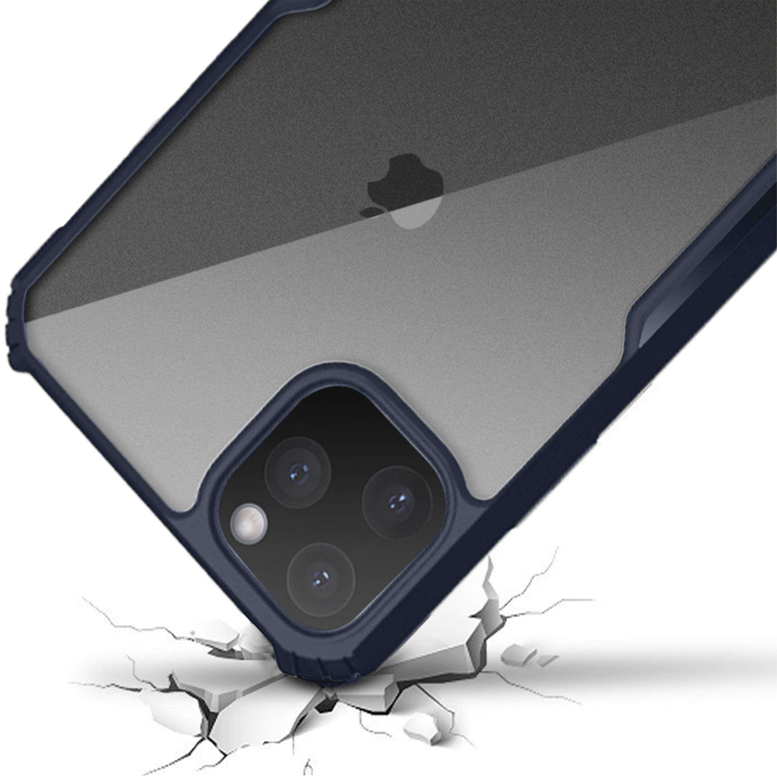 PHONEHEAVEN Crystal Defense Series Mobile Phone Case for iPhone 7 & 8 (Protective & Crystal Clear) - Sapphire 5