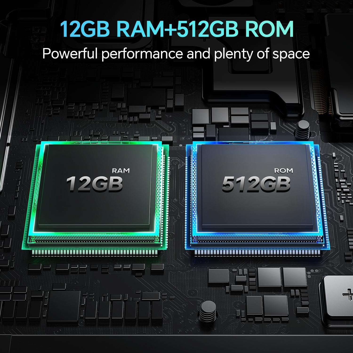 Unlocked Cell Phones R56 Ultra 5G,12+512GB Unlocked Phone, 48MP+108MP Dual Camera，5000mAh Battery，5G Dual SIM Smartphone, 6.8" HD Screen, Android 14.0, Face ID/GPS(Titanium White) 6