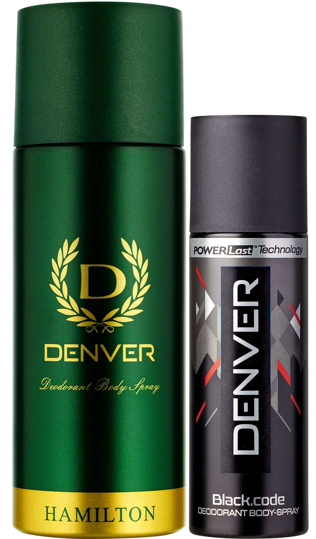 Denver Deo, Hamilton, 165ml and Deo, Black Code Nano, 50ml 1