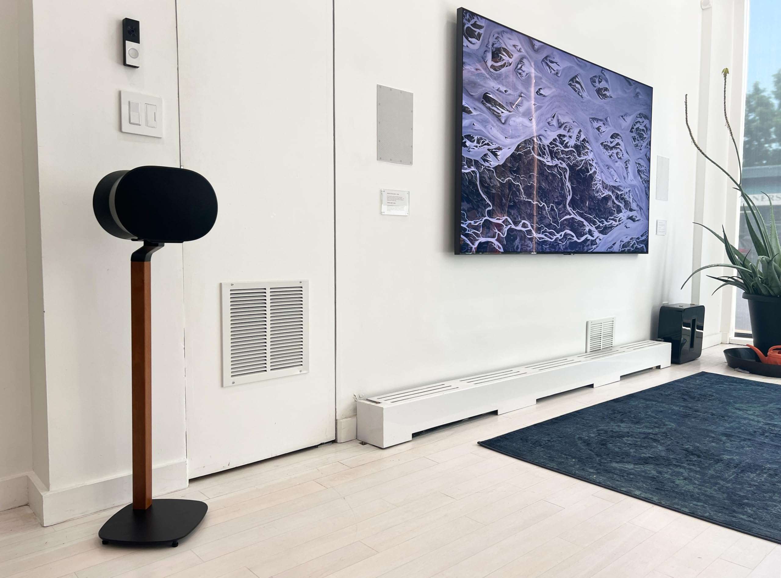 ynVISION.DESIGN Premium Floor Stand Compatible with Sonos Era 100 and Era 300 (Black) 6