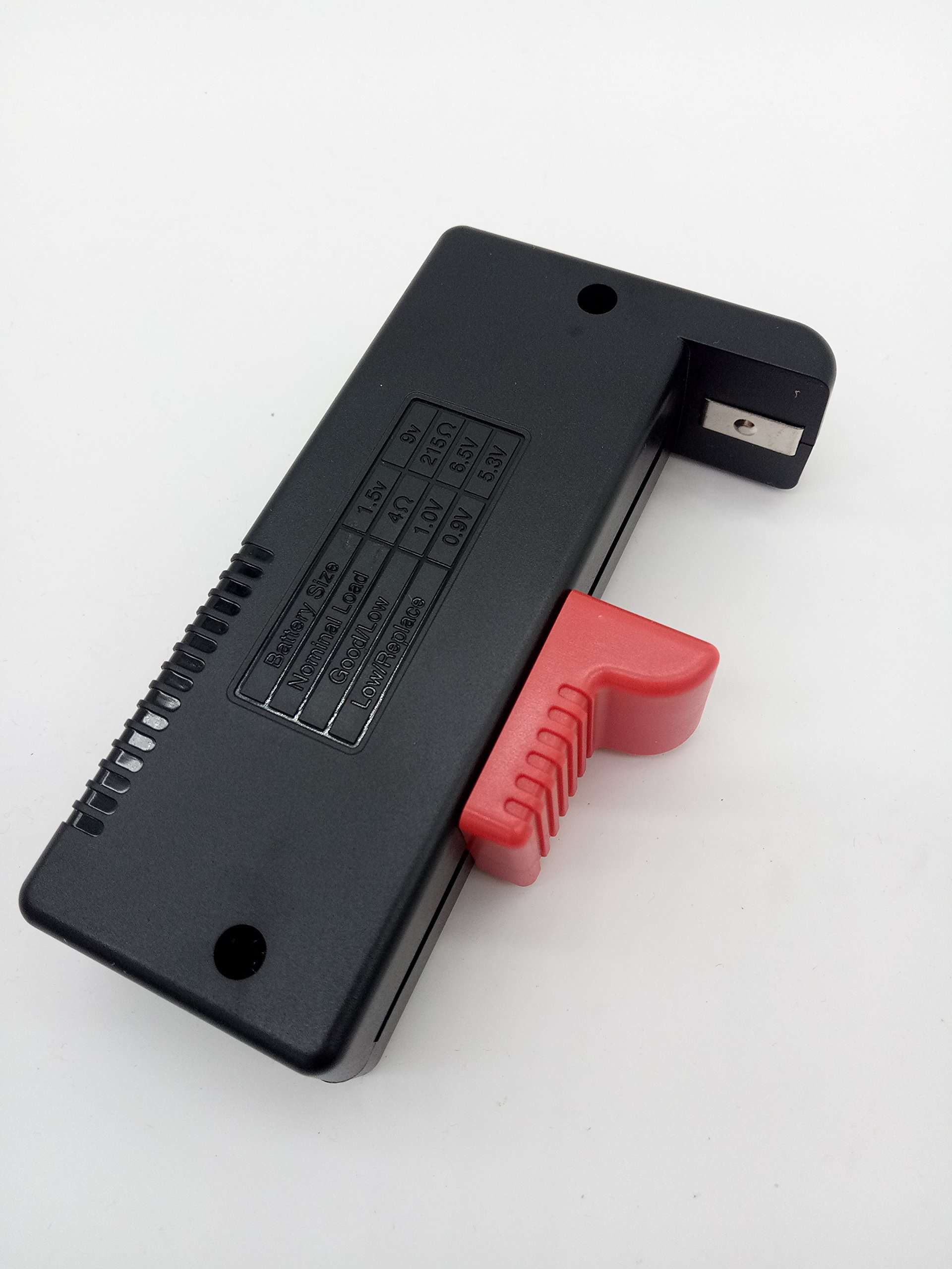 Cotchear Universal Digital Battery Tester Volt Checker for AA AAA C D 9V 1.5V Cell and Button Cell Batteries AA AAA C/D 9V Volt BT-168 Checker Pointer Battery Tester 4