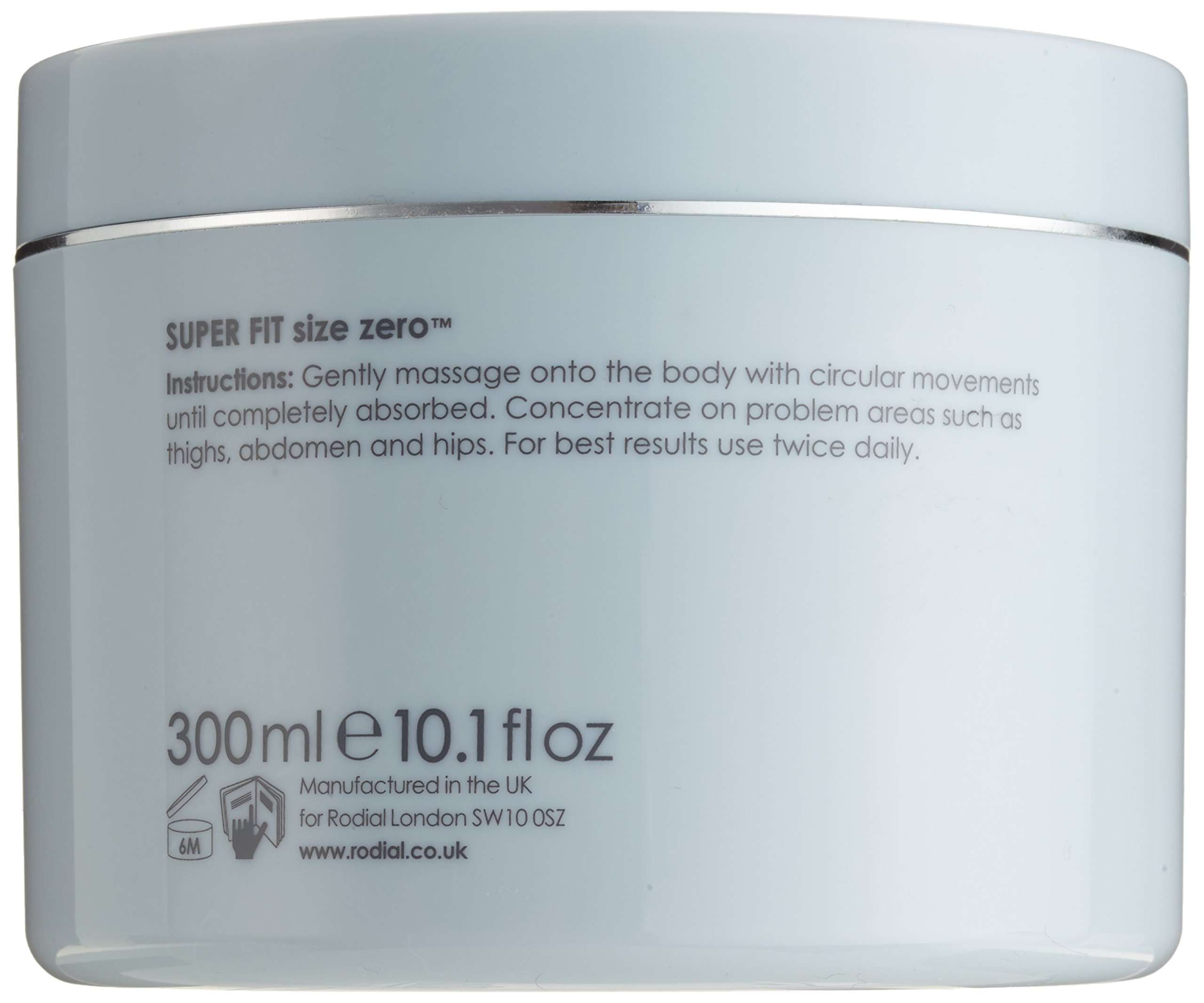 Rodial Super-Fit Size Zero Cream, 10.1 fl. oz. - Refining and Toning Body Moisturiser - Lotus Flower Extract to Firm - Easily Absorbed 3