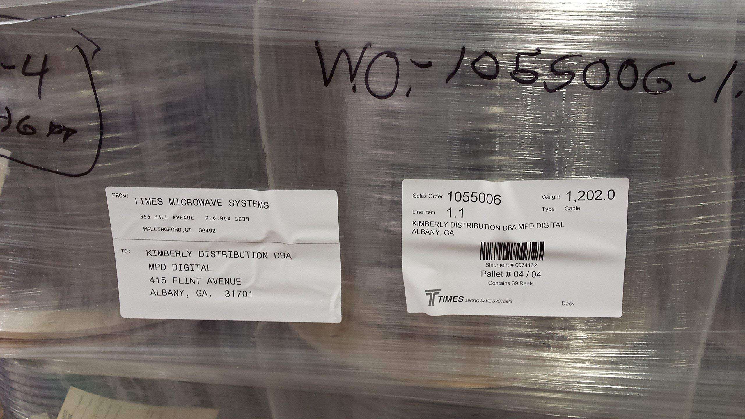 MPD Digital I LMR®400 Ultraflex Times Microwave Coaxial Cable I Nmale to Nmale MPD Connectors I Low Loss RF I CB, Ham Radio, Transmitters, Antenna I 50 FT 6