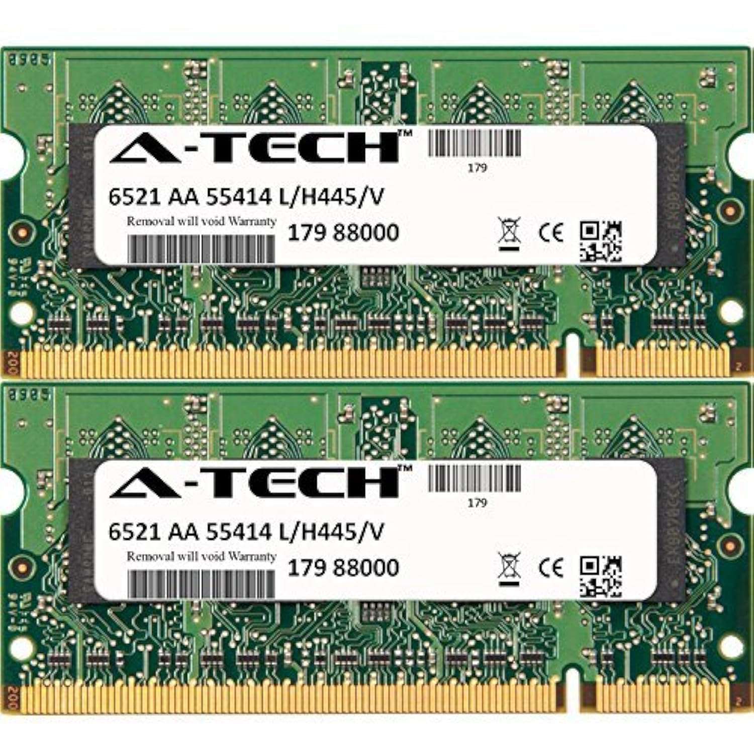 4GB KIT (2 x 2GB) for HP-Compaq Business Notebook Series nc4400 nc6400 nc8430 nx6315 nx6320 nx6325 nx6330 nx7400 nx8420 nx9420. SO-DIMM DDR2 Non-ECC PC2-4200 533MHz RAM Memory. Genuine A-Tech Brand.