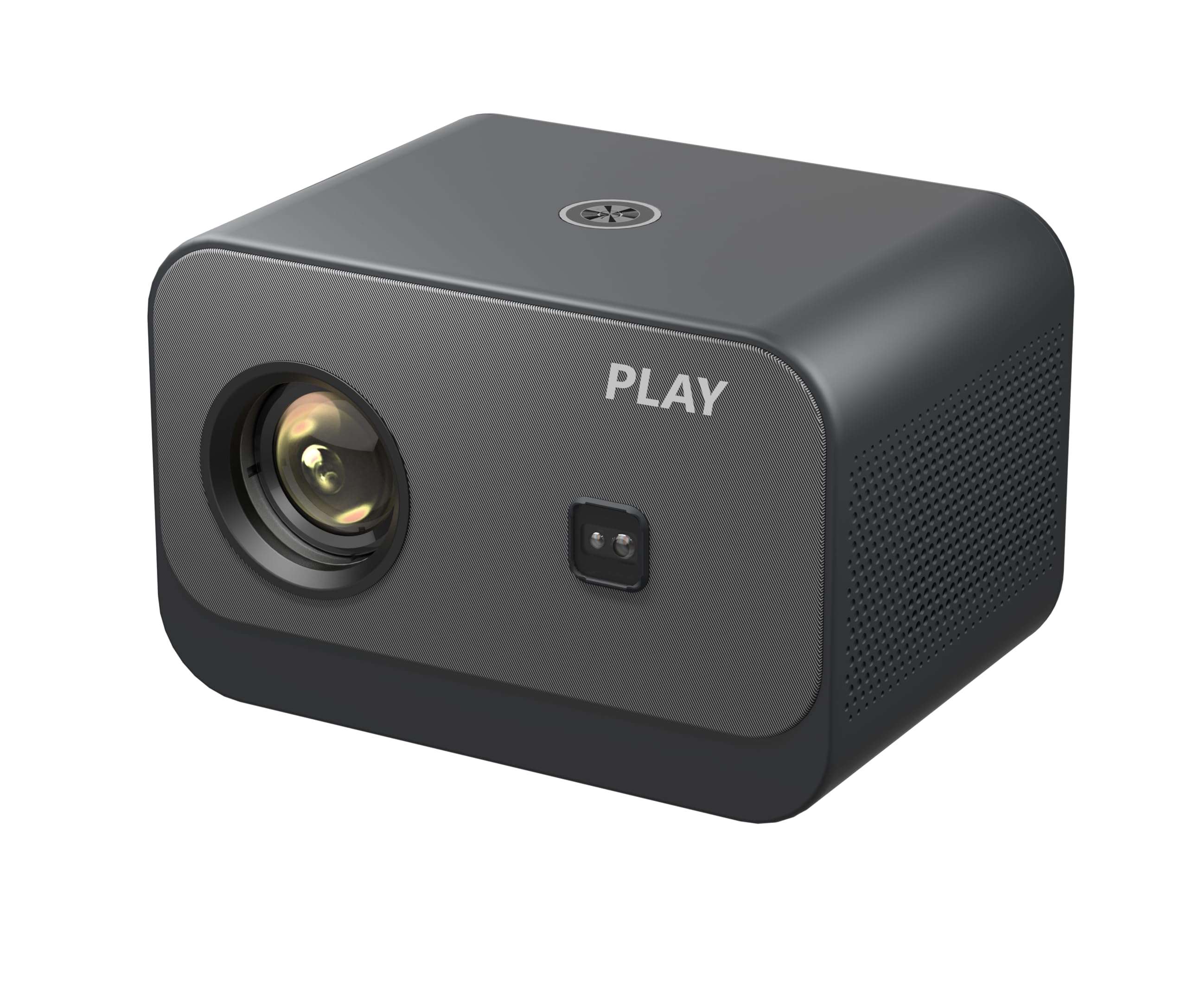 PLAY Plus New Projector for Home, Android 9 Projector with 1+8G 2.4G Wi-Fi Wireless Bluetooth 5.0, 4500 Lumens, HDMI/USB/AV/Audio Port 1