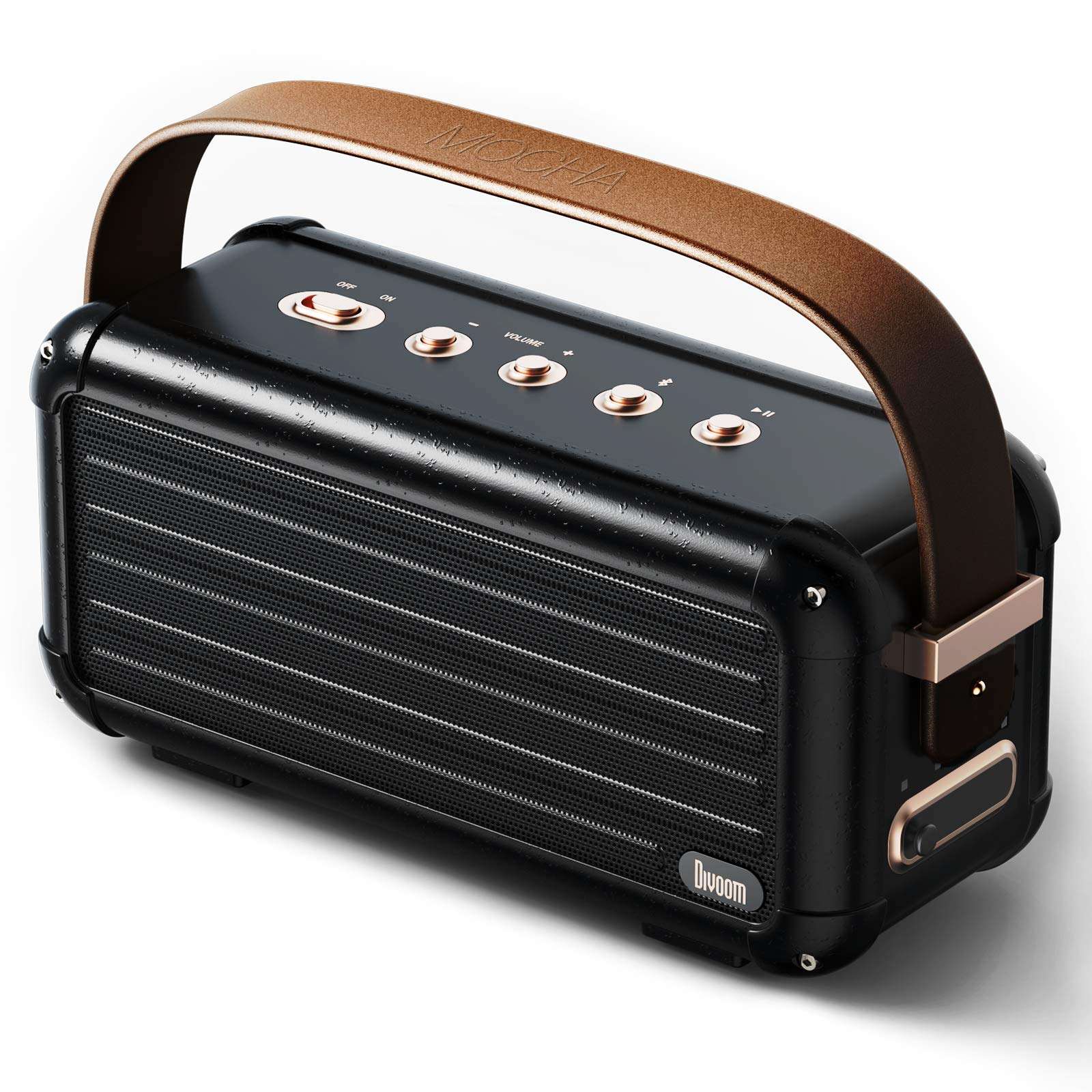 Divoom Voombox Outdoor Portable Shock Proof Wireless Bluetooth Speakers (Green)