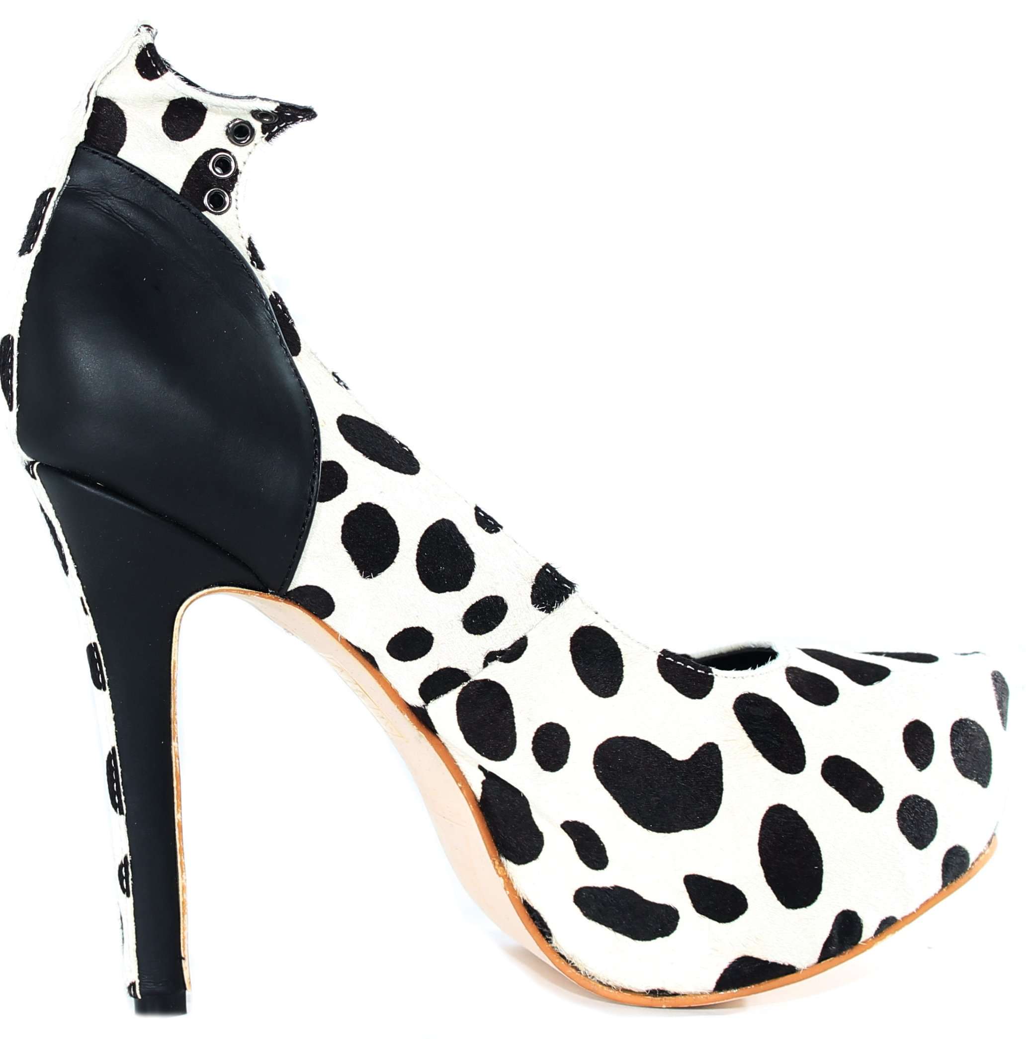 Hendrick Brun 'Elisha' Cow Print Pump (8.5, Cow Print) 6