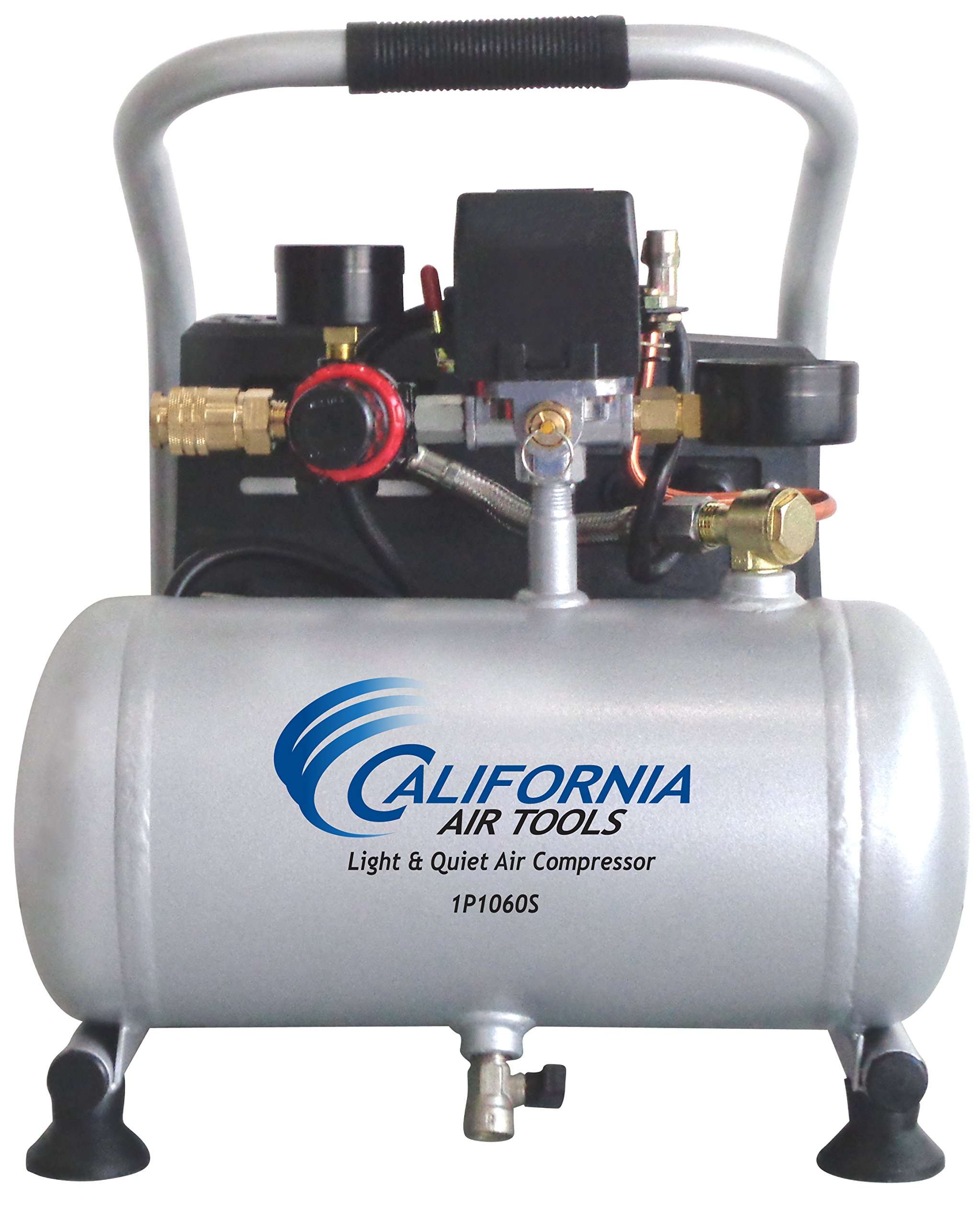 California Air Tools 10 Gallon Casting Pressure Pot and 1.0 Gallon Portable Air Compressor Bundle 6