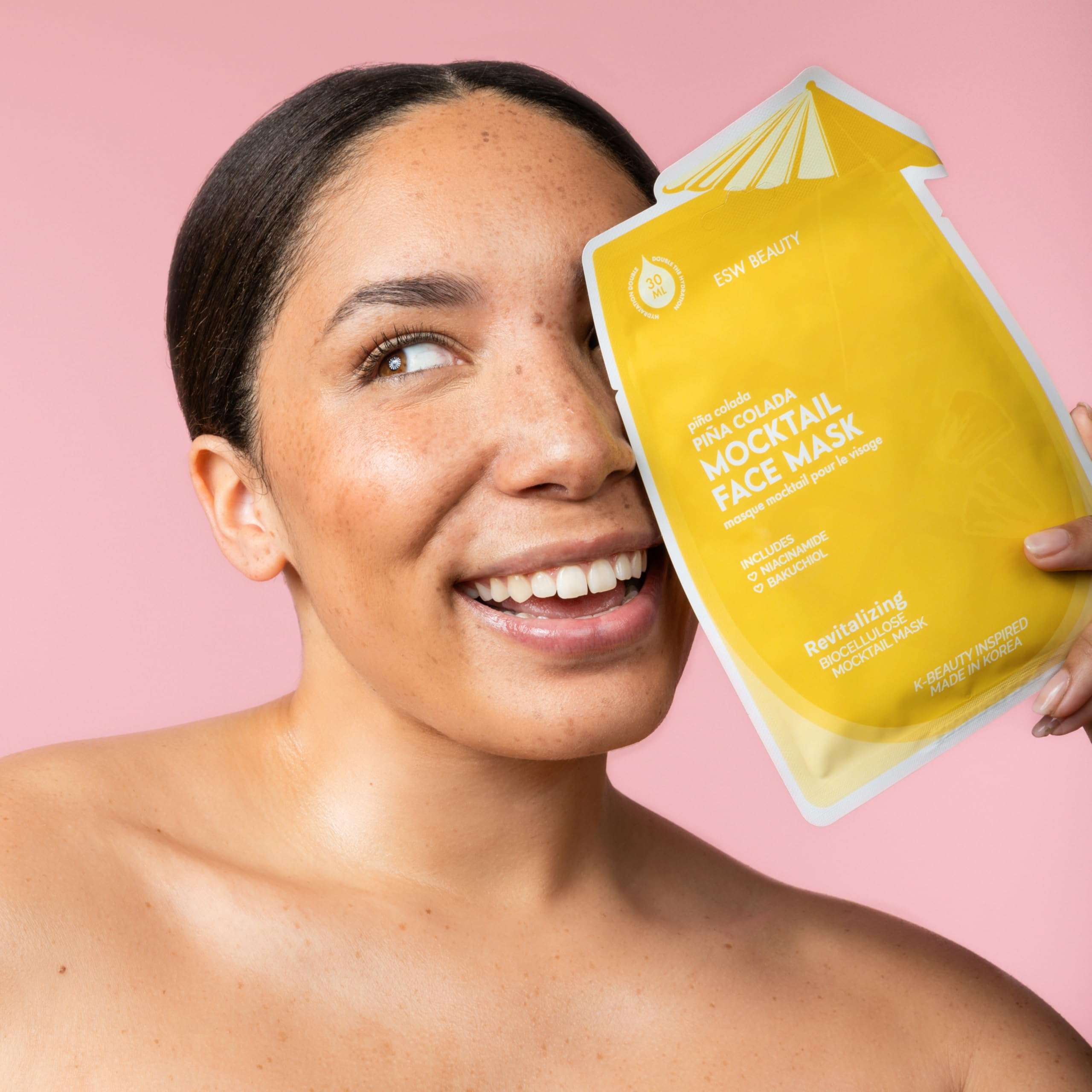 Piña Colada Revitalizing Biocellulose Mocktail Mask 6