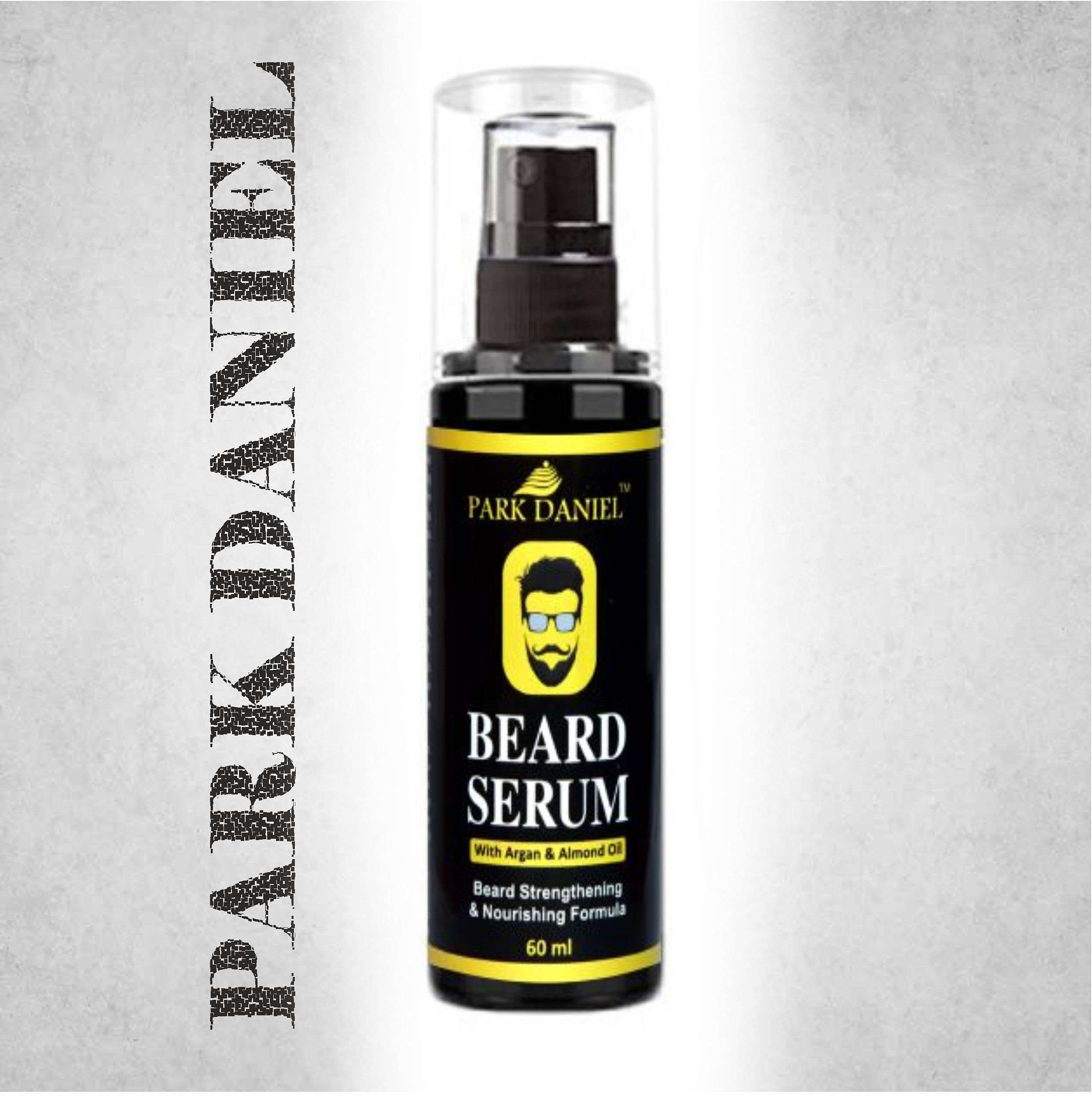 Park Daniel Combo Pack of Beard Growth Serum 60 ml & Handcrafted Wooden Beard Comb (1 Pc.) 3