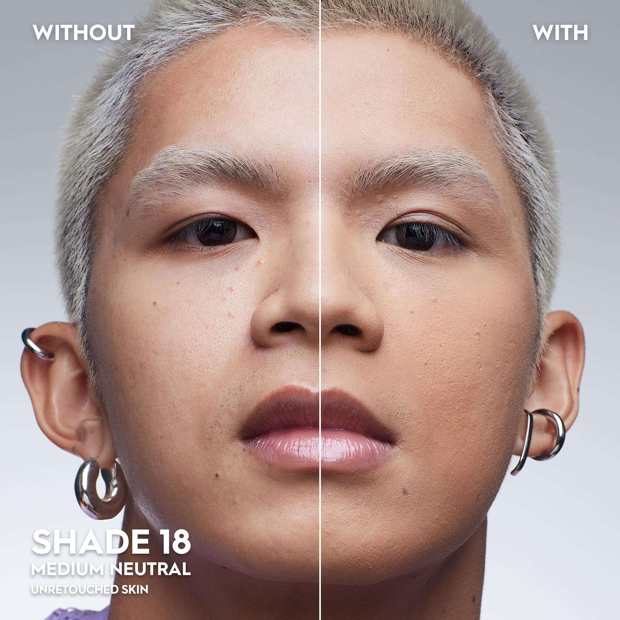 Urban Decay Waterproof Natural Matte Foundation & Setting Spray Bundle - Face Bond Foundation (18 Medium Neutral) Medium Coverage - All Nighter Waterproof Setting Spray (4 Fl Oz) for Smudge-Proof Wear 3