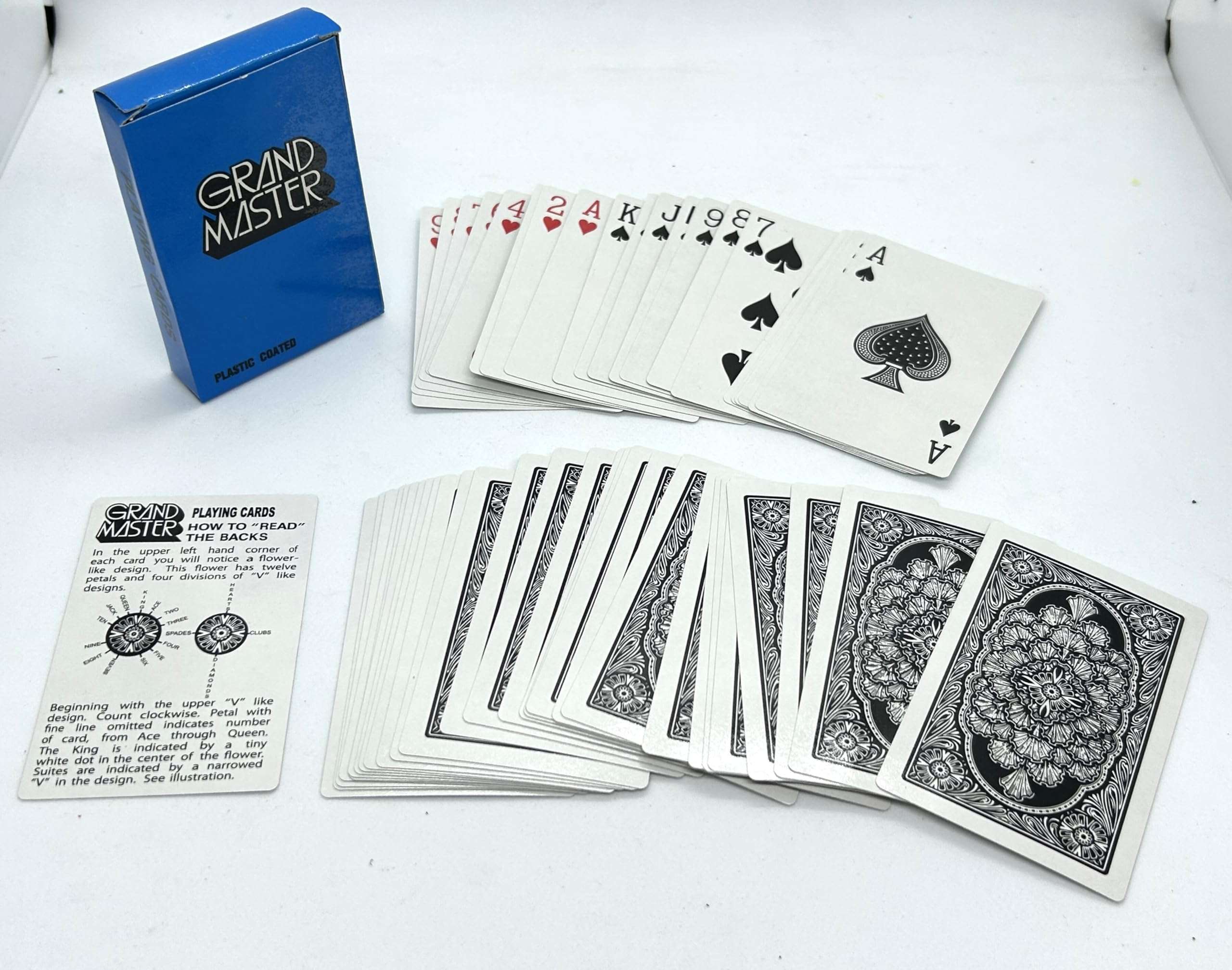 New Card Grand Master Marked Card Deck Set of 2 for Magicians, Mentalists, and Trick Performers - Color as per Availability 5