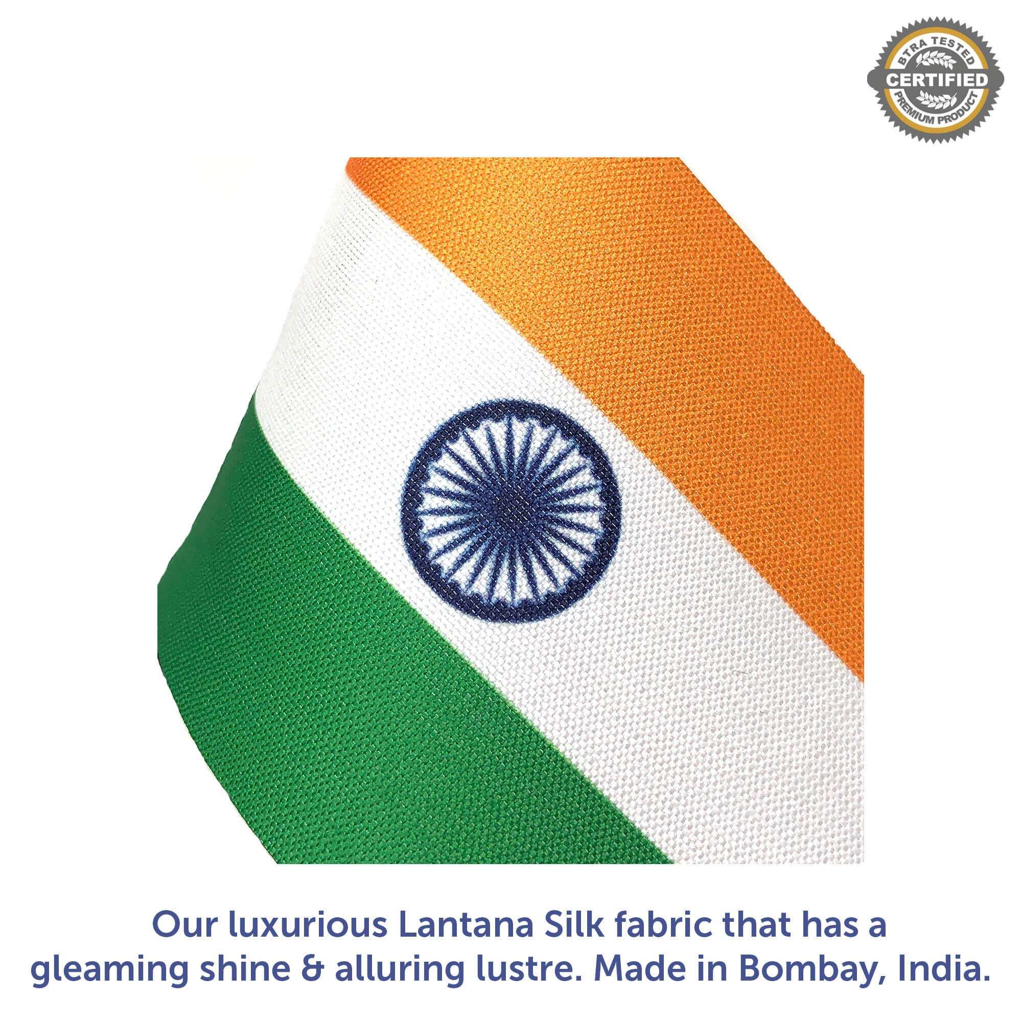 The Flag Corporation Samajwadi Party SP Car Dashboard Flag 2in x 3in With A Plastic Liquid Chrome Base 4