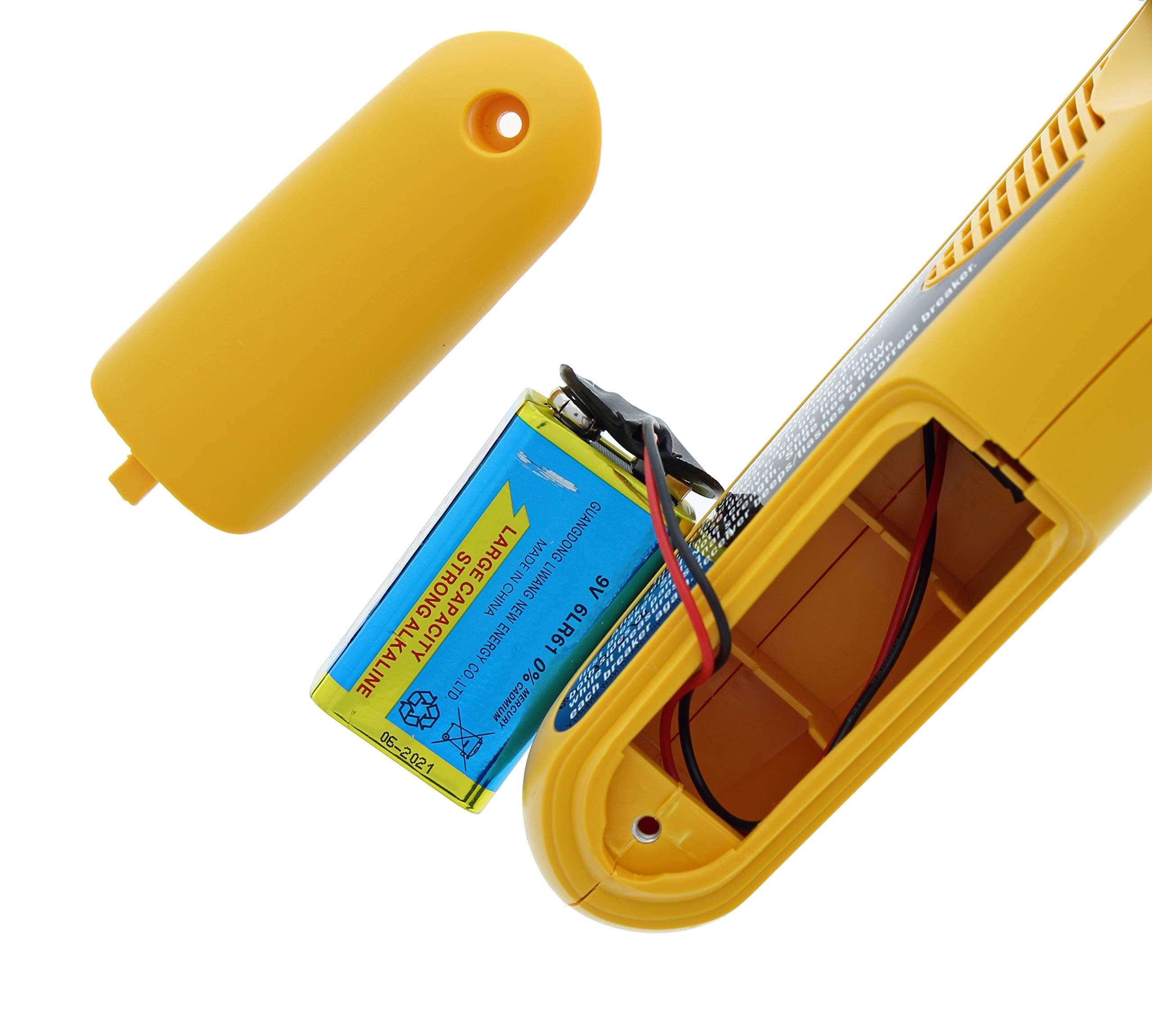 IDEAL Electrical 61-534 Digital Circuit Breaker Finder with Digital Receiver and GFCI Circuit Tester,Yellow 3