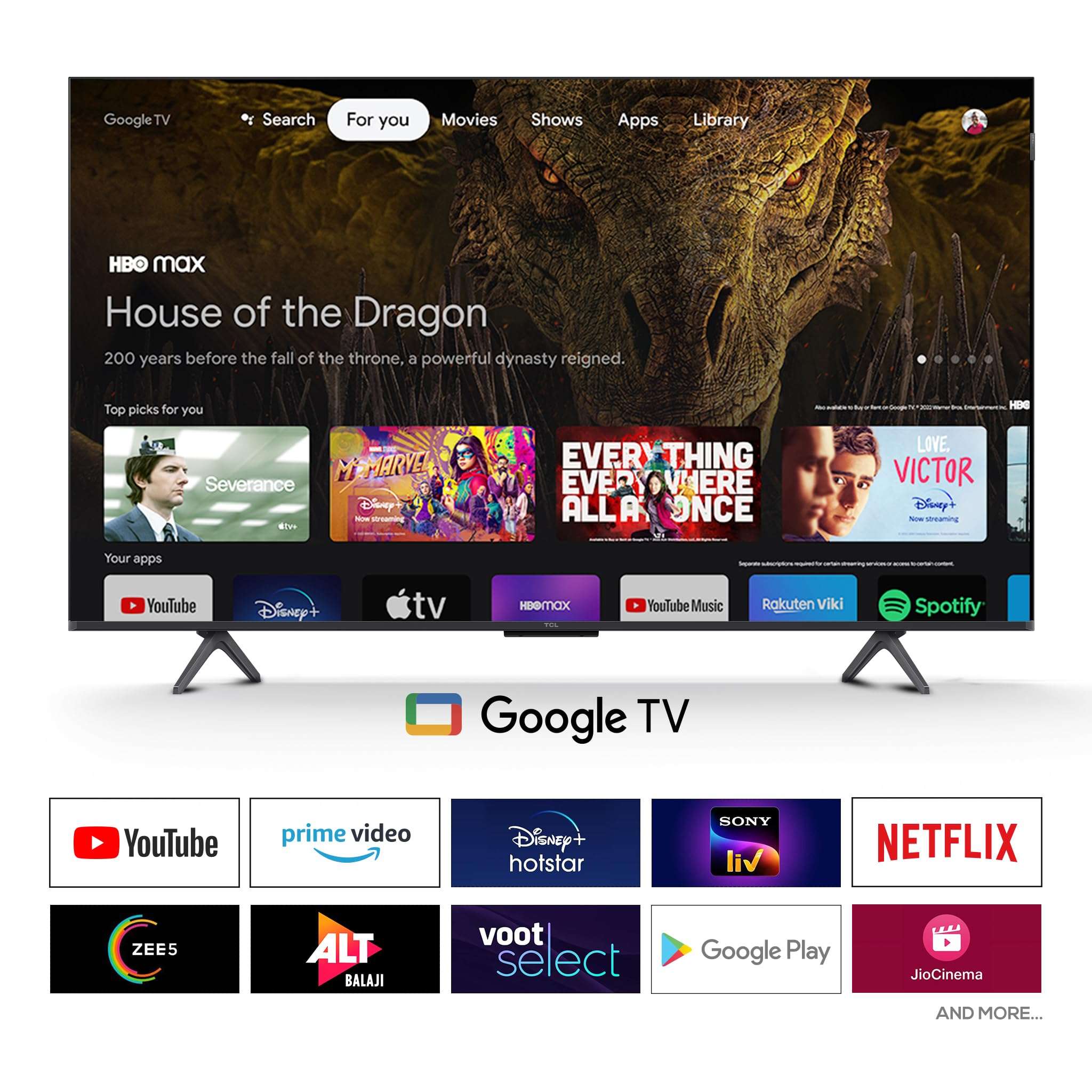 TCL 139 cm (55 inches) 4K UHD Smart QD-Mini LED Google TV 55Q6C 3