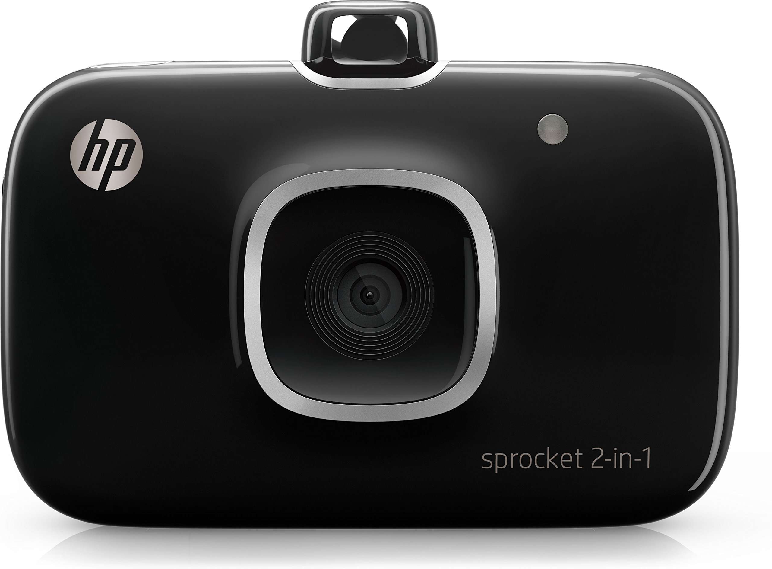 HP Sprocket 2-in-1 Portable Photo Printer & Instant Camera, Print Social Media Photos on 2x3 Sticky-Backed Paper 2
