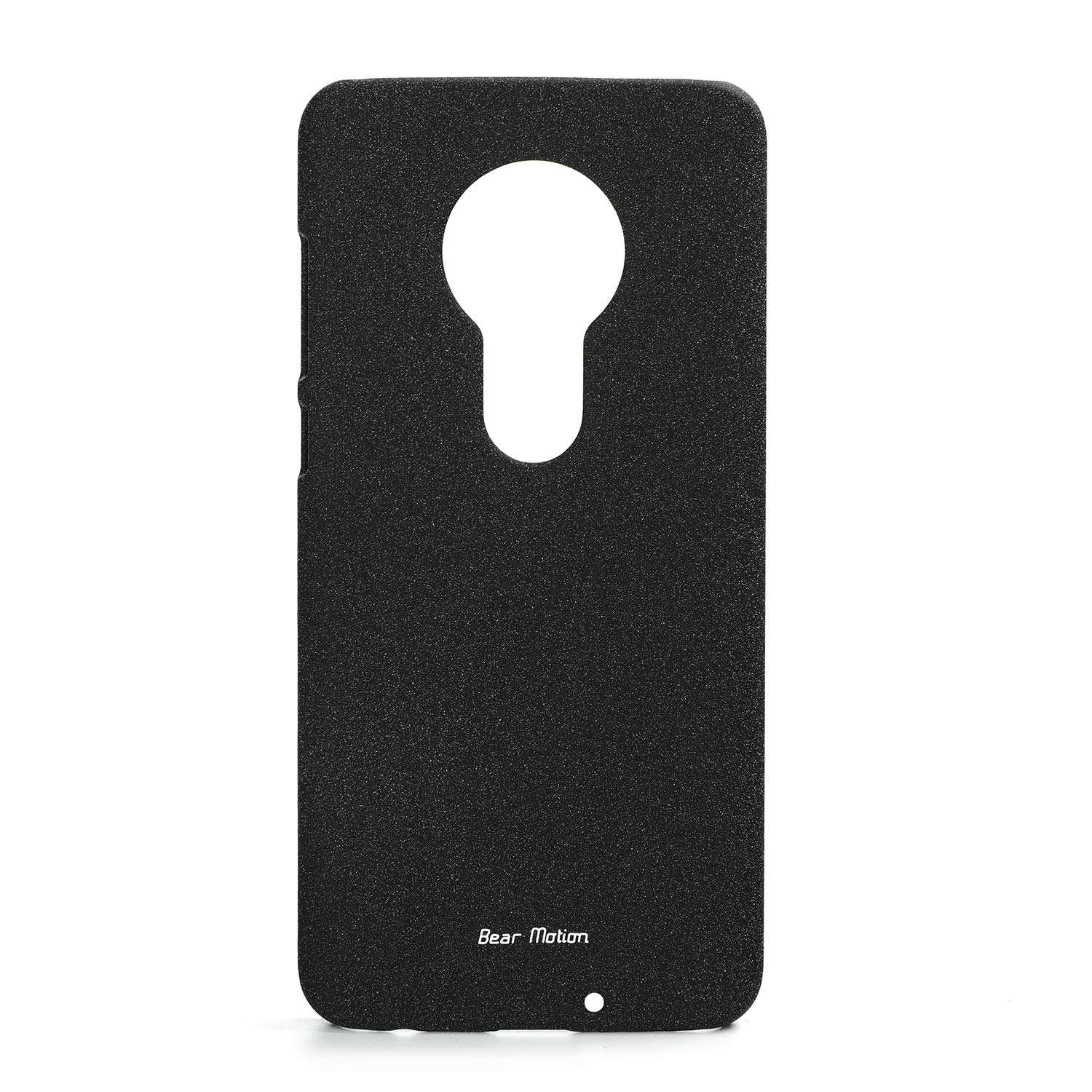 Bear Motion for Moto - Slim Case for Motorola Moto 2019 Release - Sand (Black, Moto G7 Power) 2