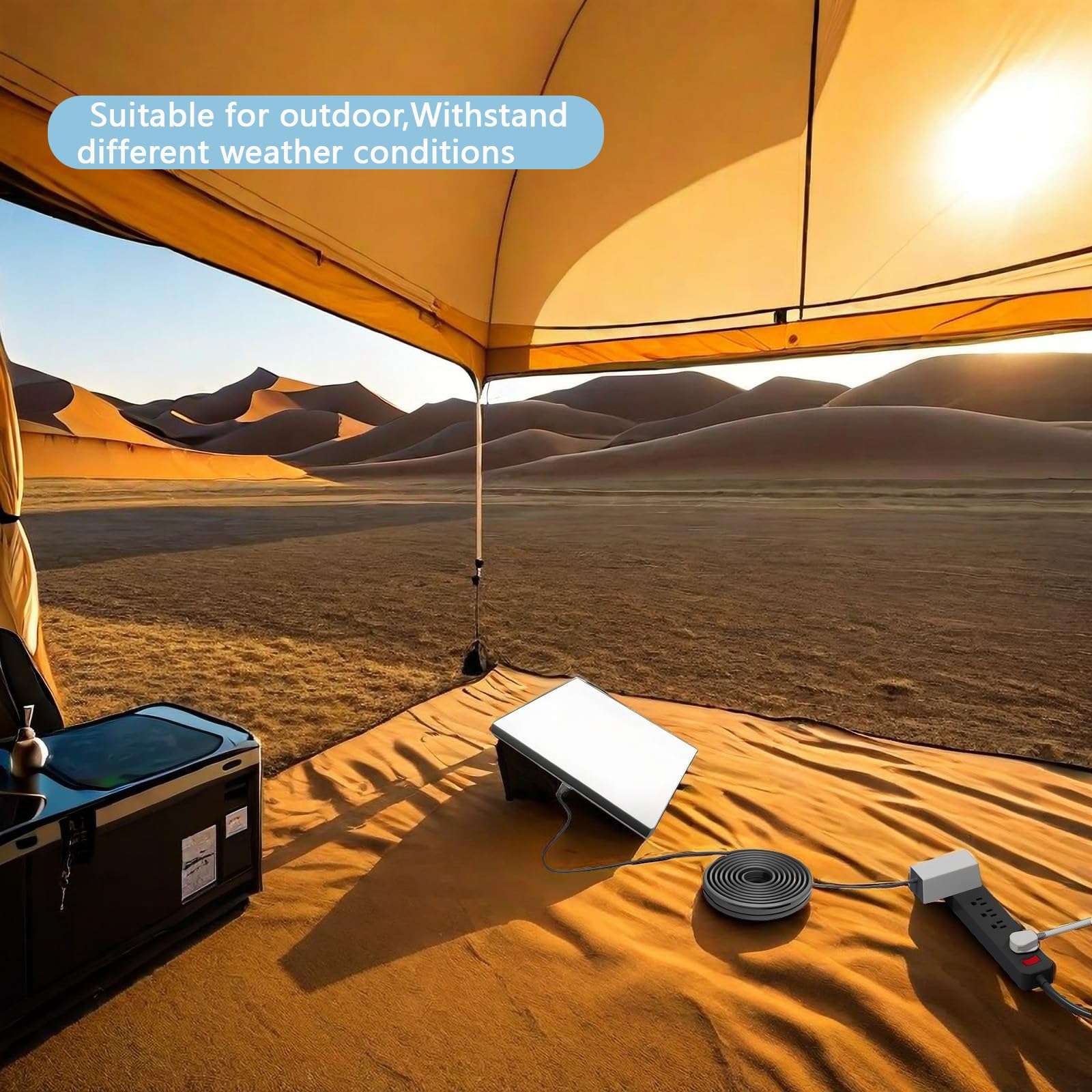 for Starlink Mini Power Cable, 10FT for Starlink Mini Replacement Cable, Waterproof DC to DC Barrel Cable for Starlink Mini Stable and Reliable Power Supply(10FT Gray) 3