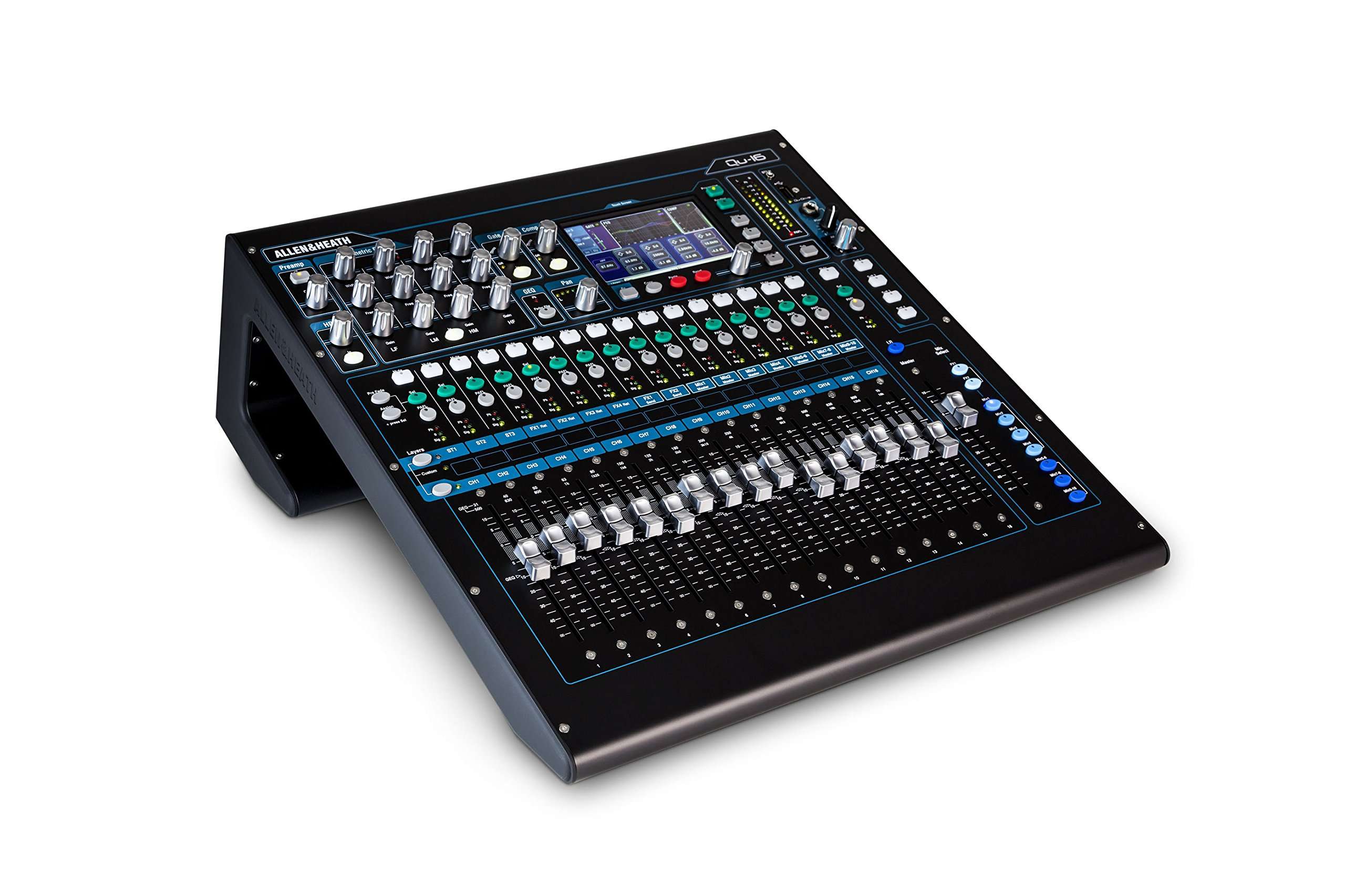 Allen & Heath QU-16C Rack Mountable Compact Digital Mixer, Chrome Edition 3