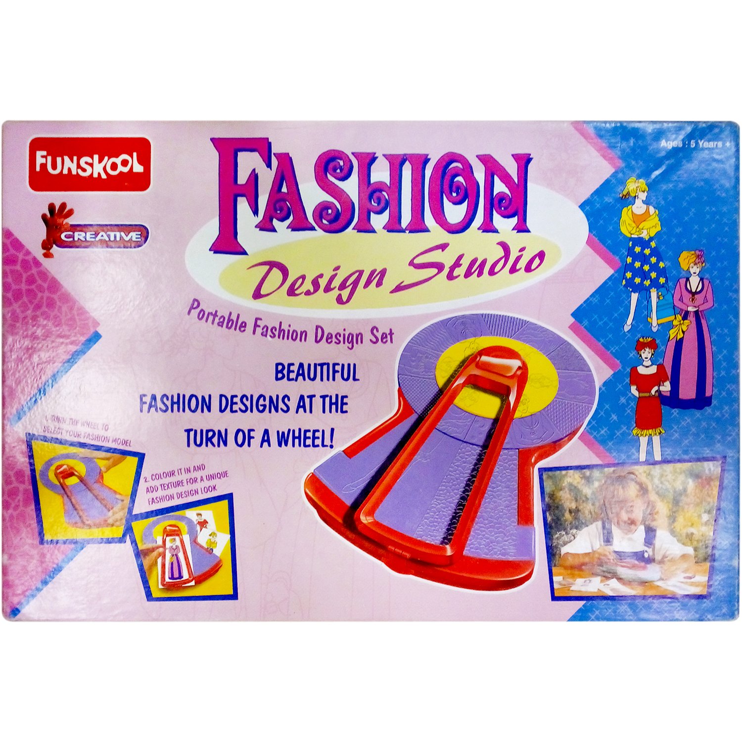 Funskool Fashion Design Studio Set Carton