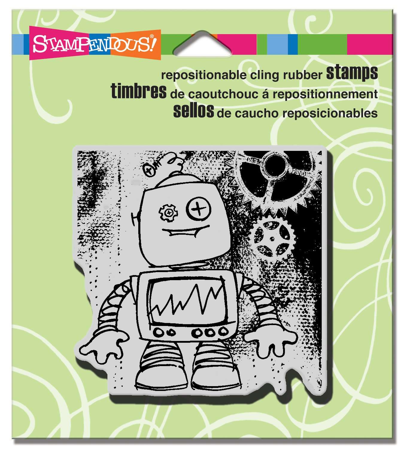 Stampendous Cling Screwloose Rubber Stamp