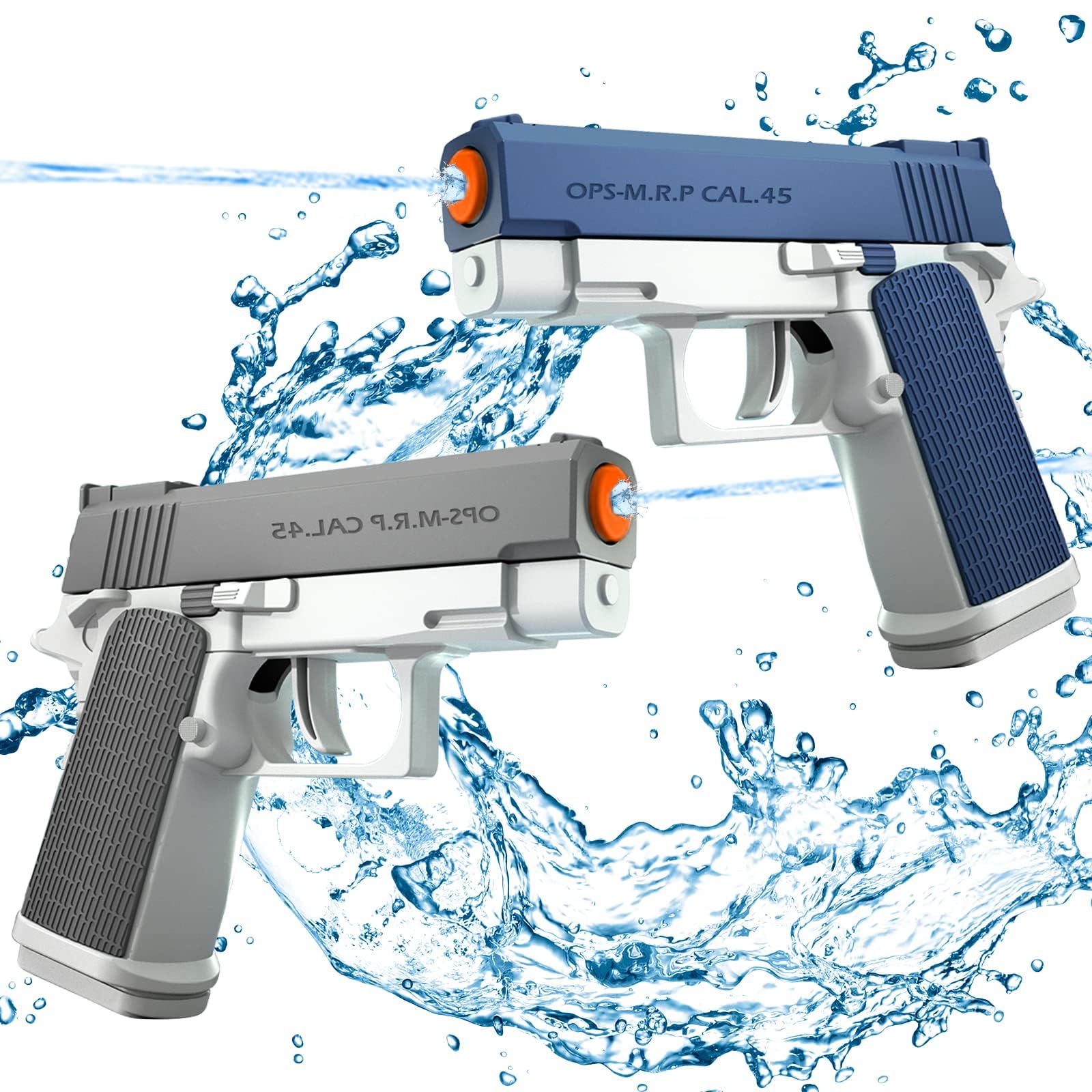 generic 2 Pack Water Guns Squirt Guns Water Soaker Gun Water Blaster for Summer Long Range Shooting Games Outdoor Toys Water Blaster Pistol for Kids Adults