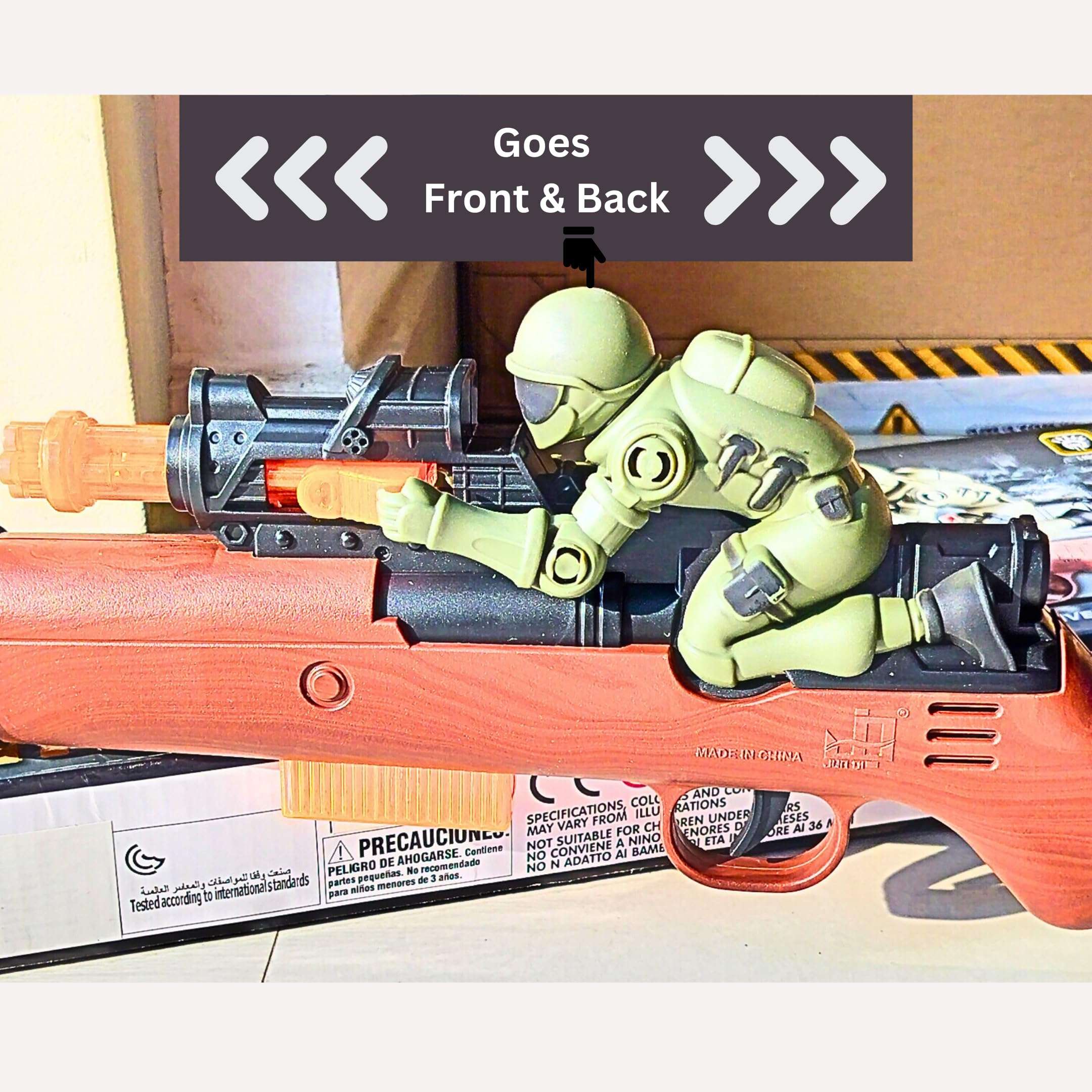 Kart In Box | Gun Toys for Kids | Guns for Boys | Shot Gun | Shot Toy Gun (Lightning & Music) 6