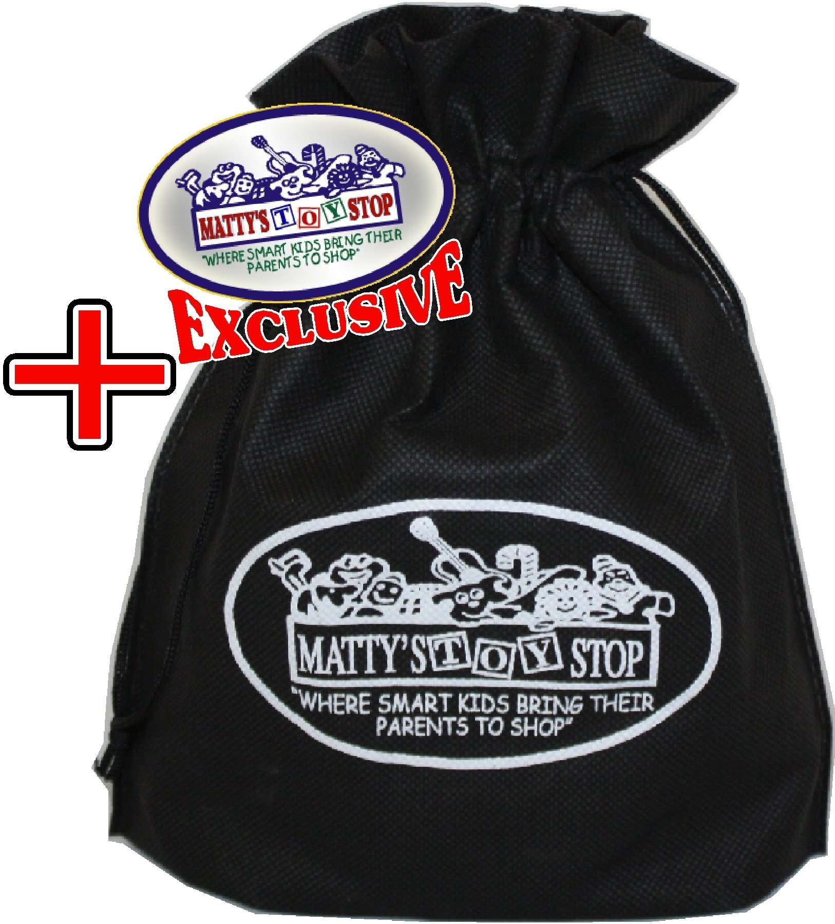 Toysmith Dinosaur Putty Fossil Discovery (Slime) Complete Gift Set Party Bundle with Exclusive Matty's Toy Stop Storage Bag - 6 Pack 5