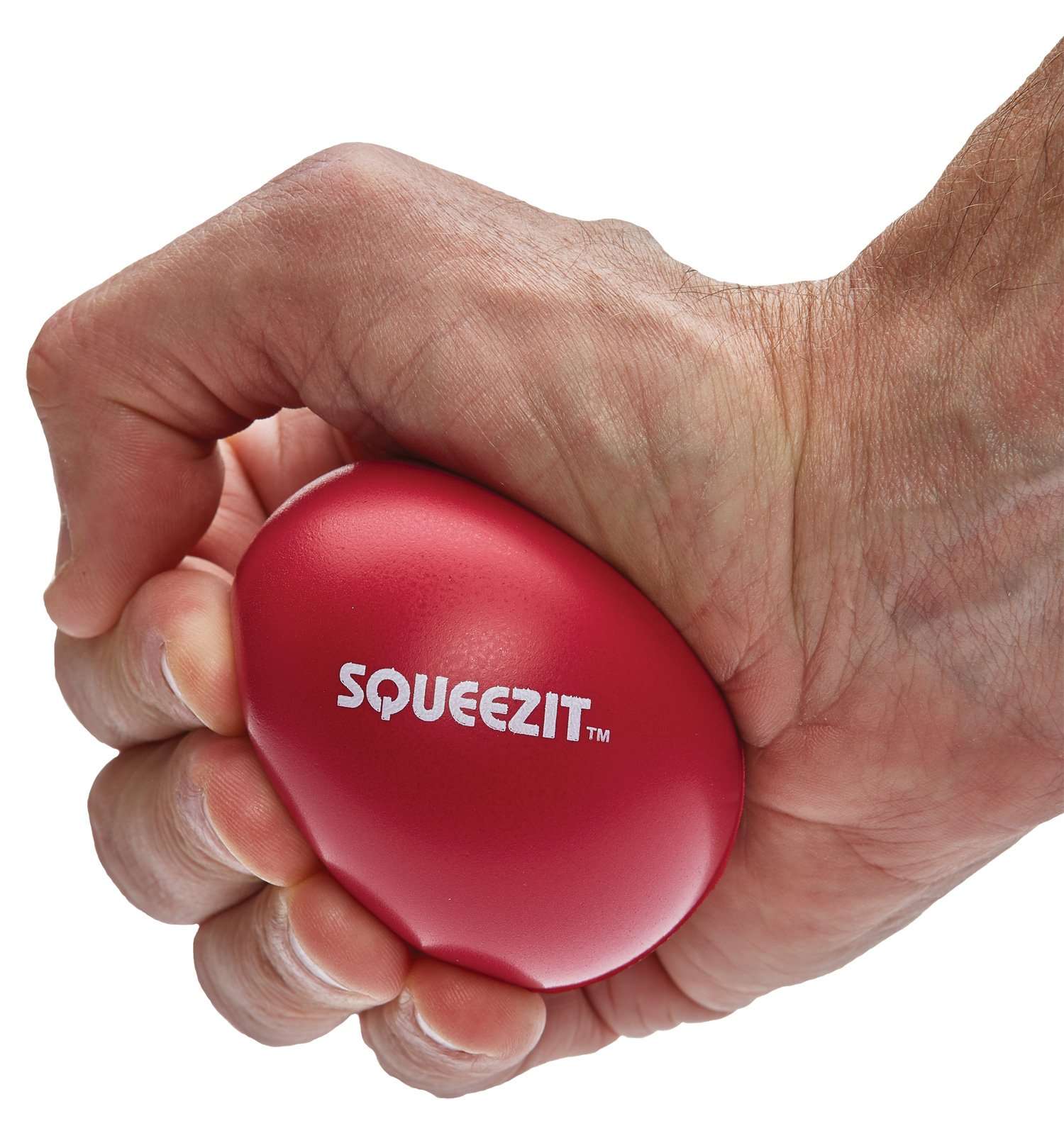 Unique Sports Tennis Elbow Therapy Squeeze-It Balls - 3 Resistance Levels Red 3