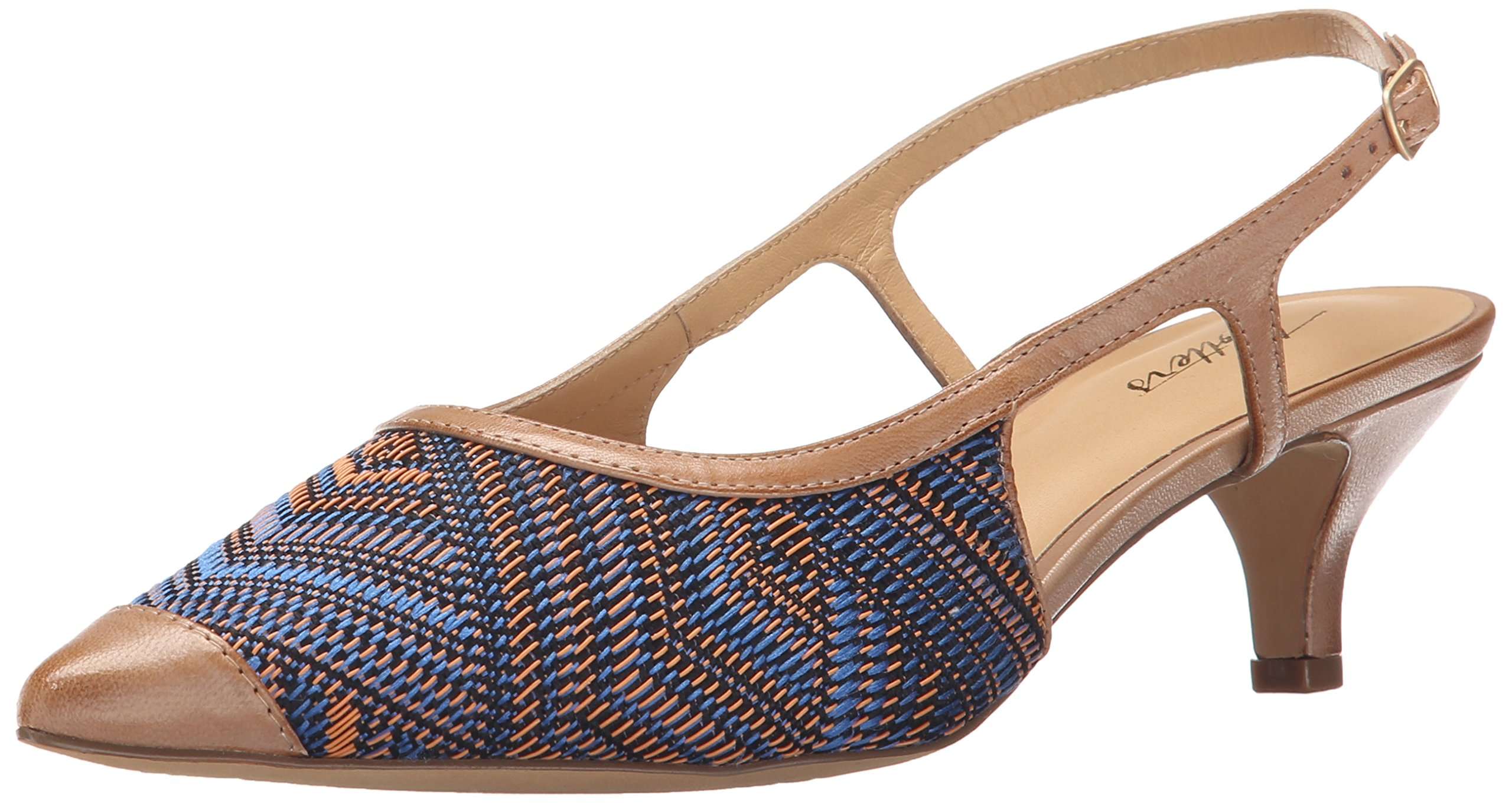 Trotters Women's Kimberly, Mustard/Navy, 6 N US 1
