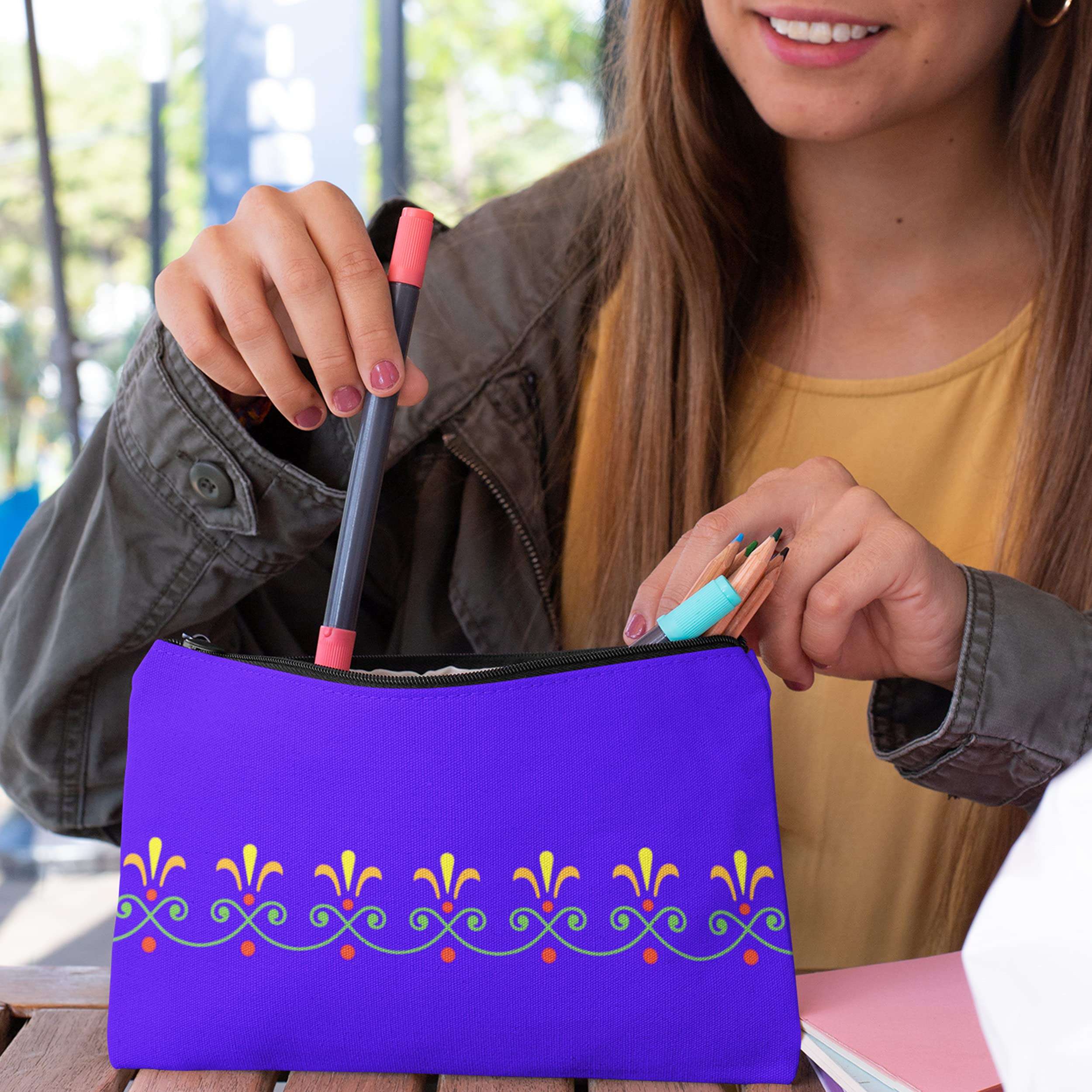 SWAGSTATION Border Stencils Designs for Painting - Ornate Border Stencil - 4x8 Inches - Reusable DIY Stencils for Albums Card Making and Fabric Wall Painting - Border Stencils for Art and Craft 4