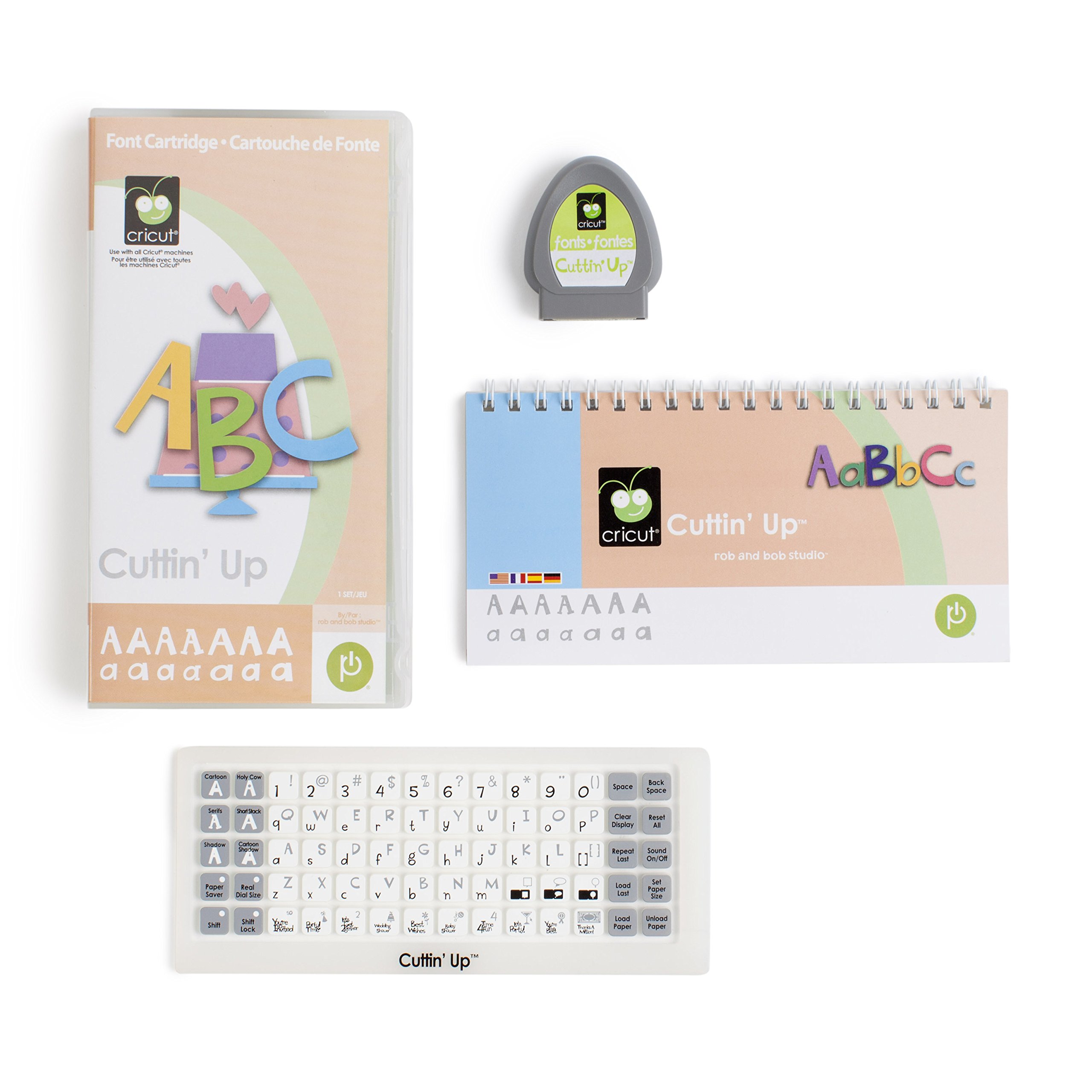 Cricut 29-0288 Cuttin' Up Font Cartridge