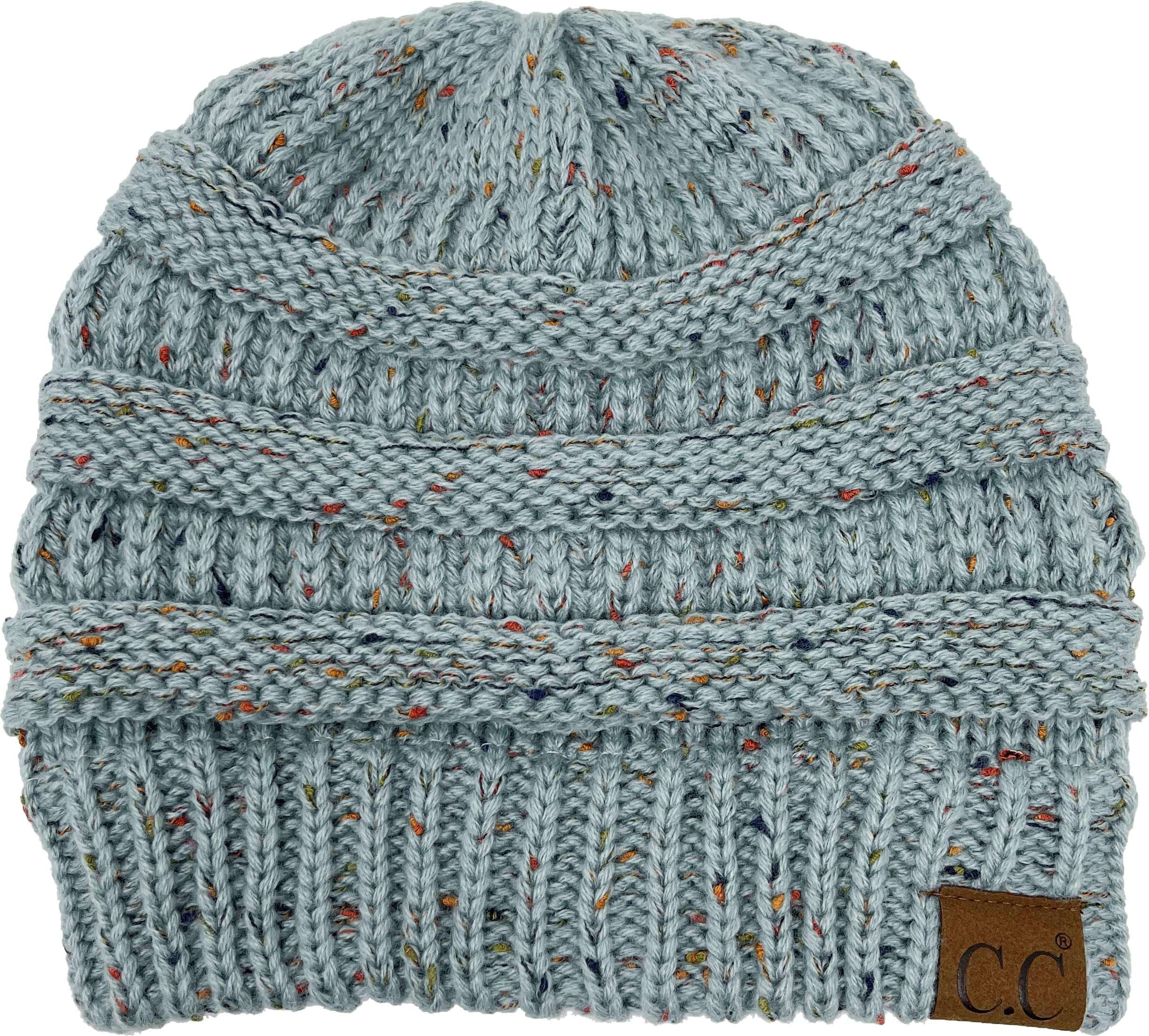 Funky Junque Confetti Knit Beanie - Winter Mint 5